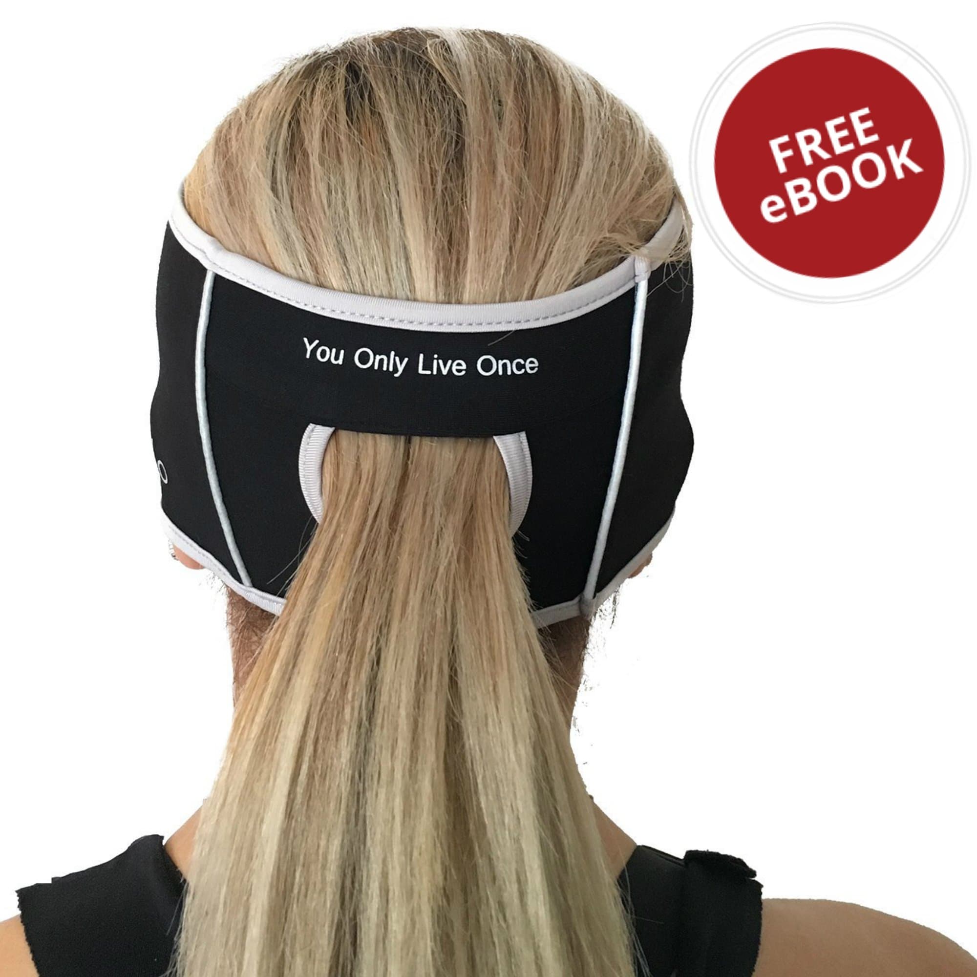 YOLO Ponytail Sports Headbands