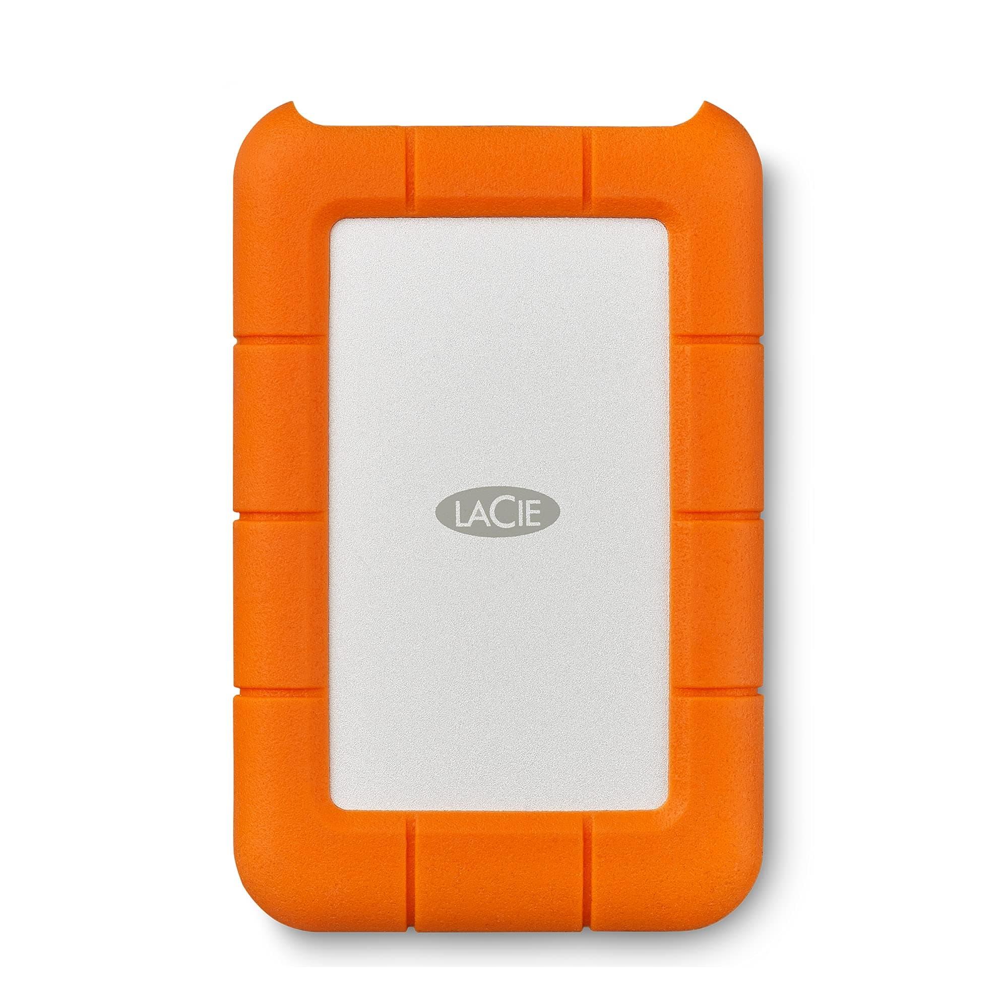 LaCie STFR5000800 5 TB Rugged Mini USB 3.2 (USB-C + USB 3.2) Portable 2.5 Inch Shock, Drop and Crush Resistant External Hard Drive for PC and Mac