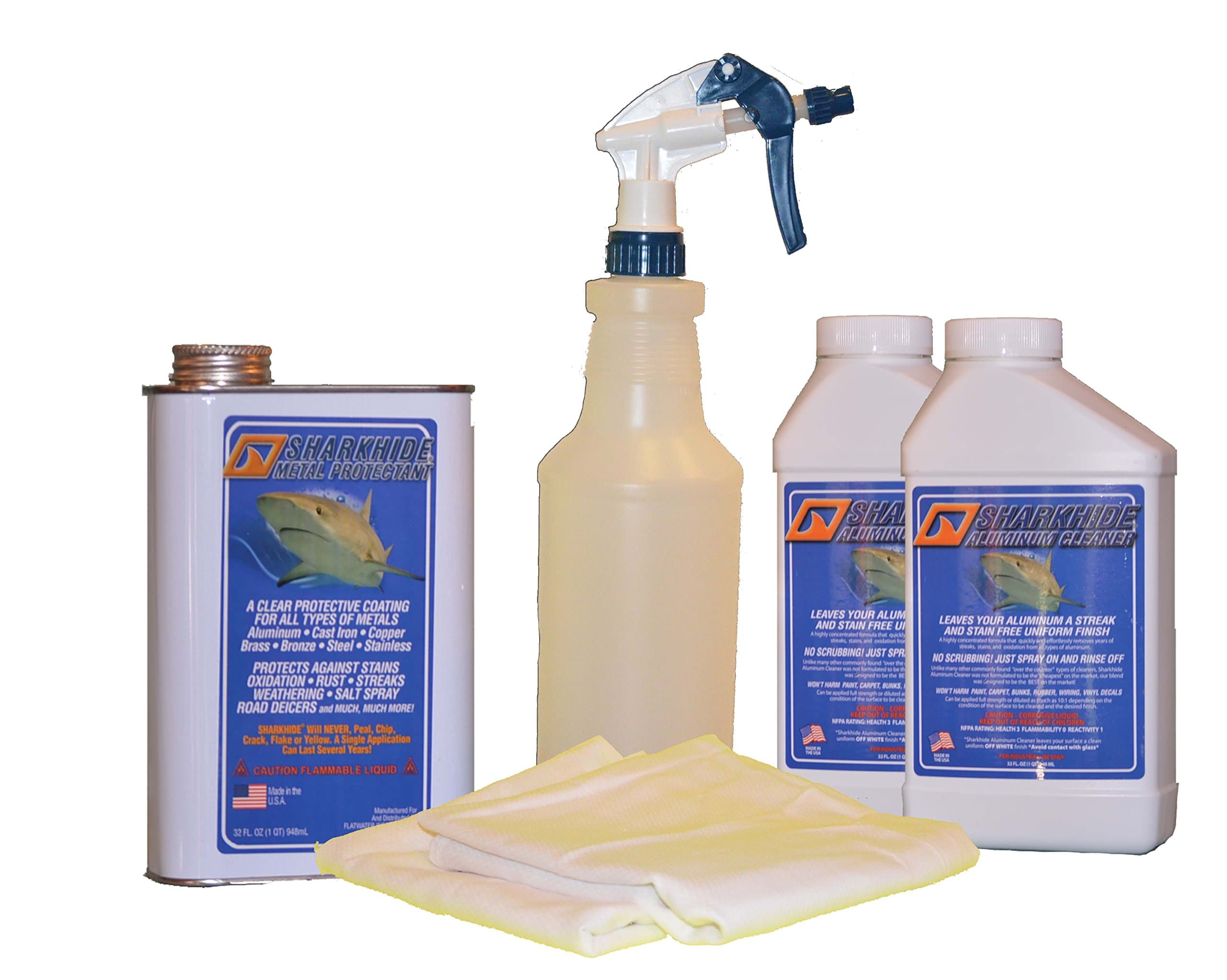 Sharkhide Aluminum Pontoon Boat Cleaner and Protectant