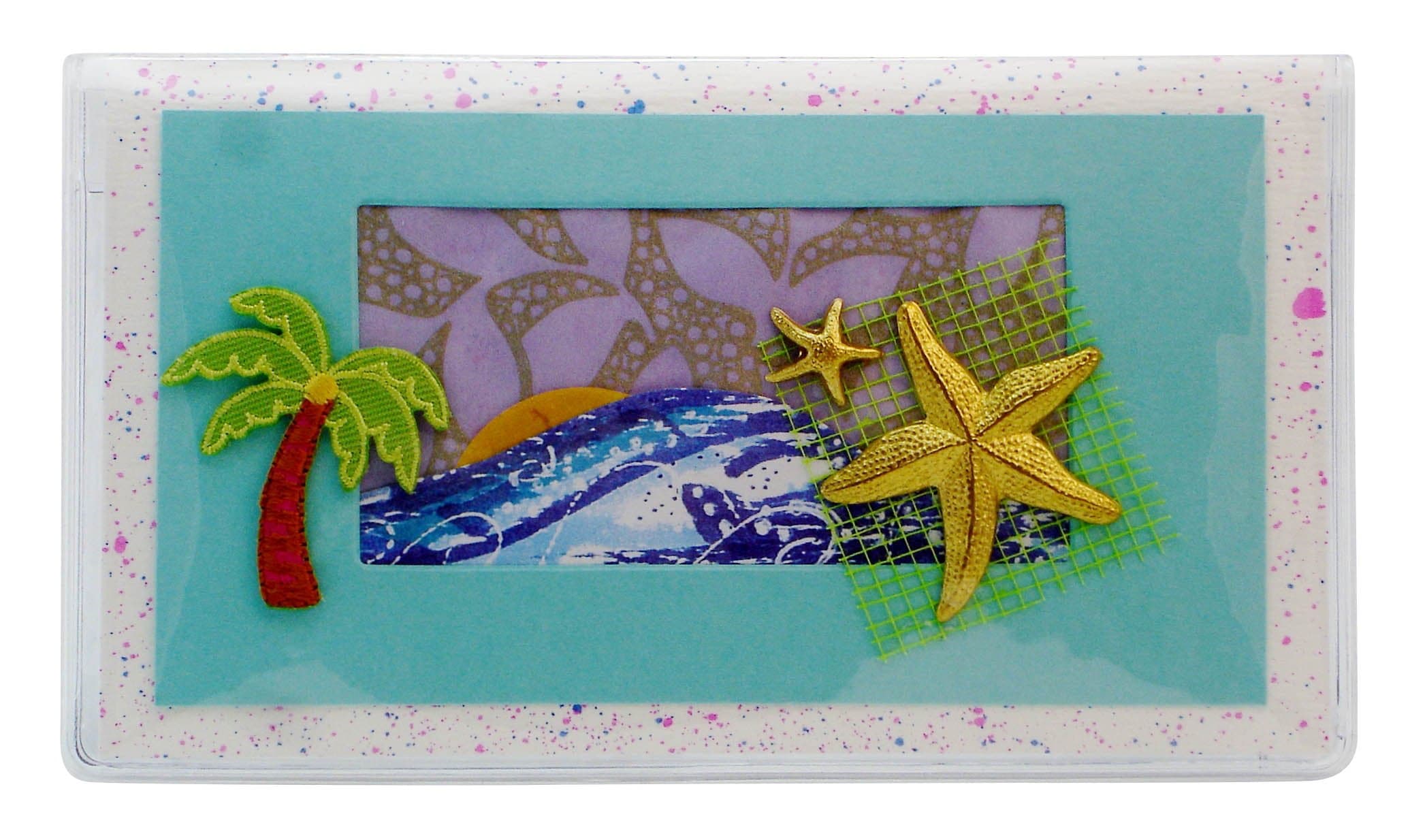 Starfish Checkbook Cover Made in the USA