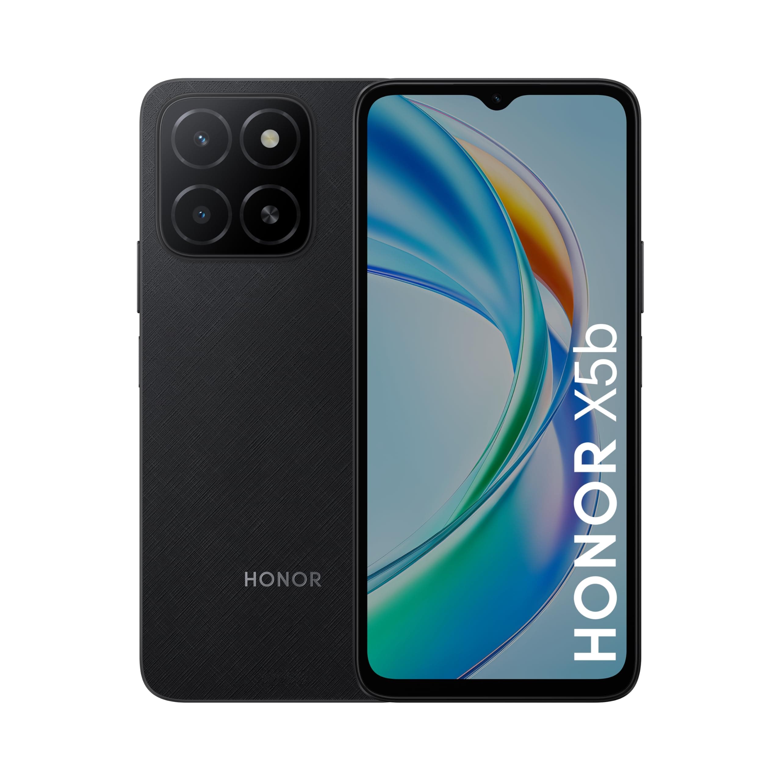 HONOR X5b Dual SIM ROM: 64GB RAM: 4GB Midnight Black 4G - Middle East Version
