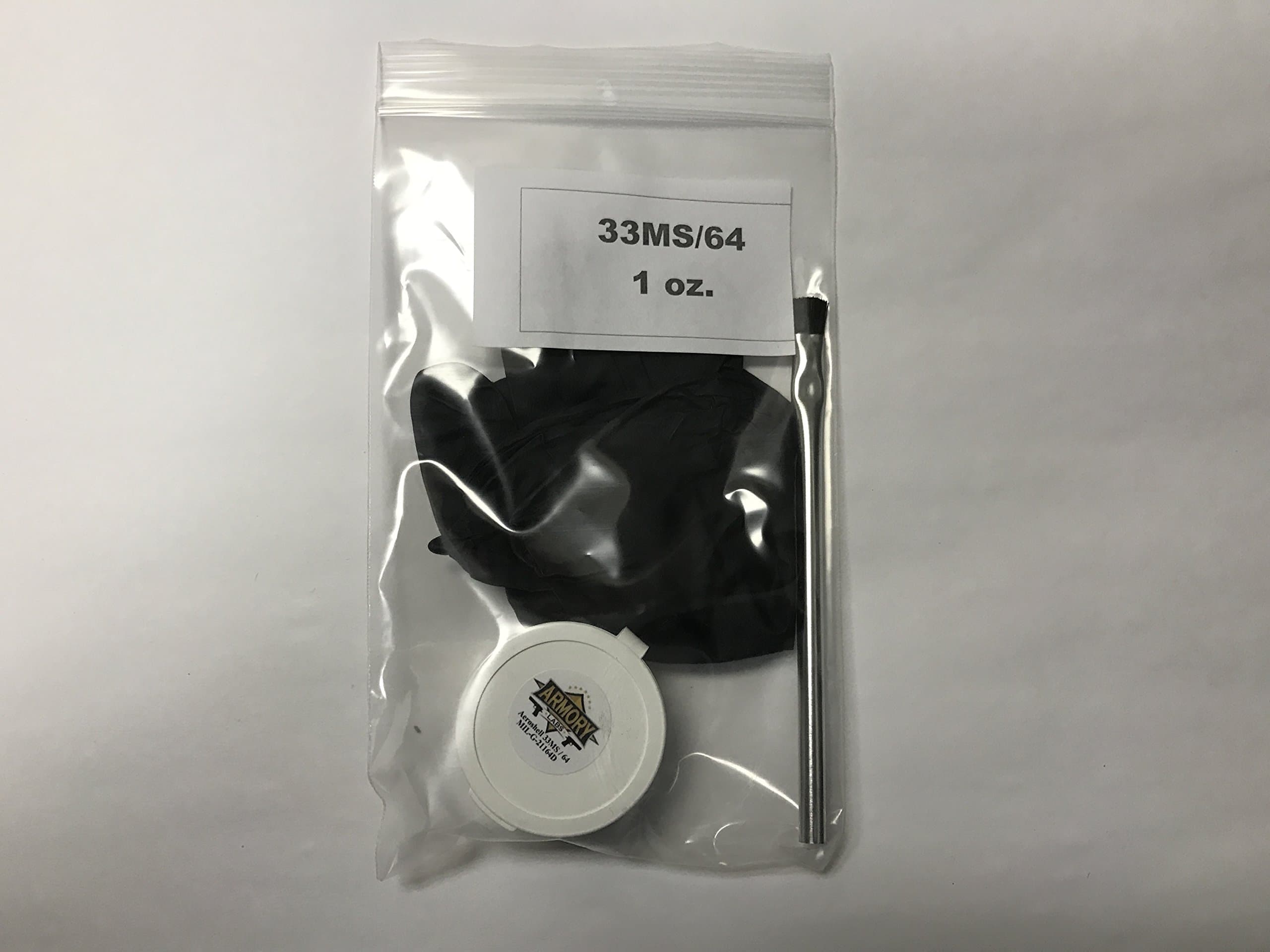 Aeroshell 33 MS Grease Kit (Specifically Sized for Gun Owners and Builders), Best Gun Grease, MIL-G-21164D (1oz)