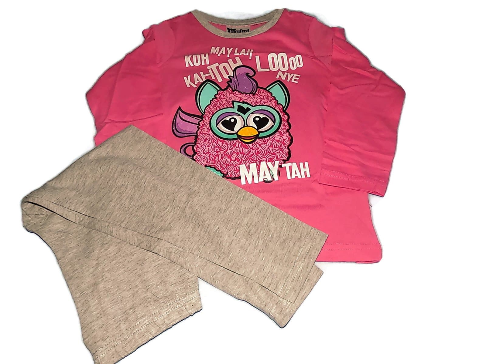 Dinshaw Girls Furby Long Pyjamas