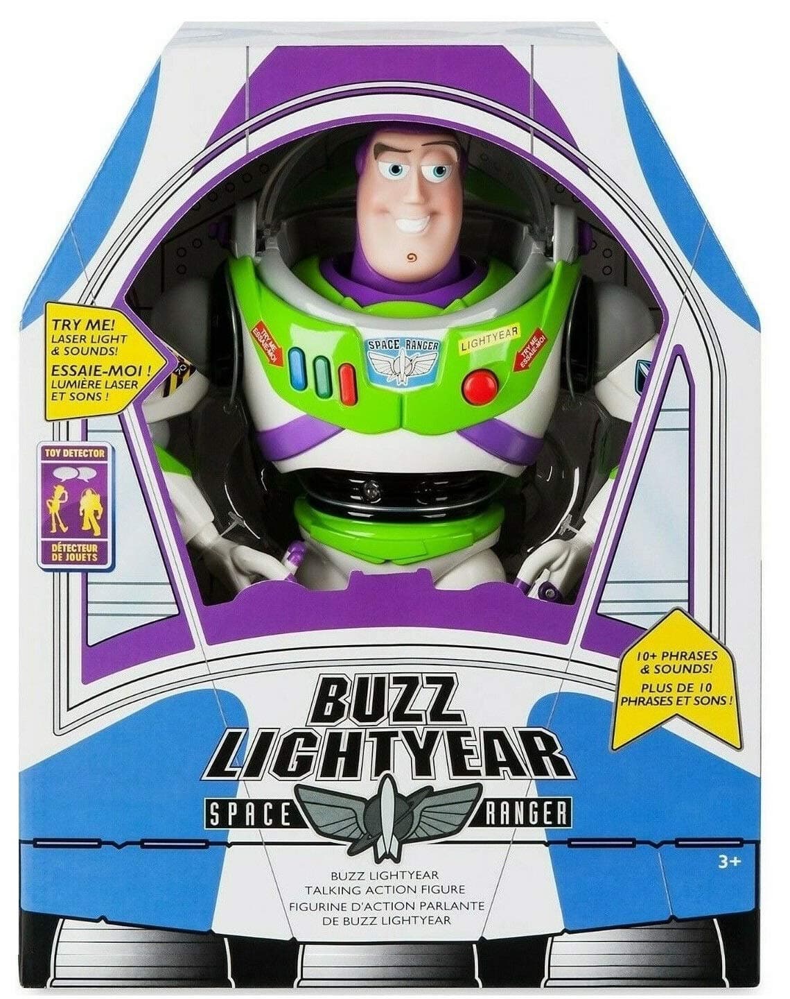 Toy Story Disney Advanced Talking Buzz Lightyear Action Figure 12.