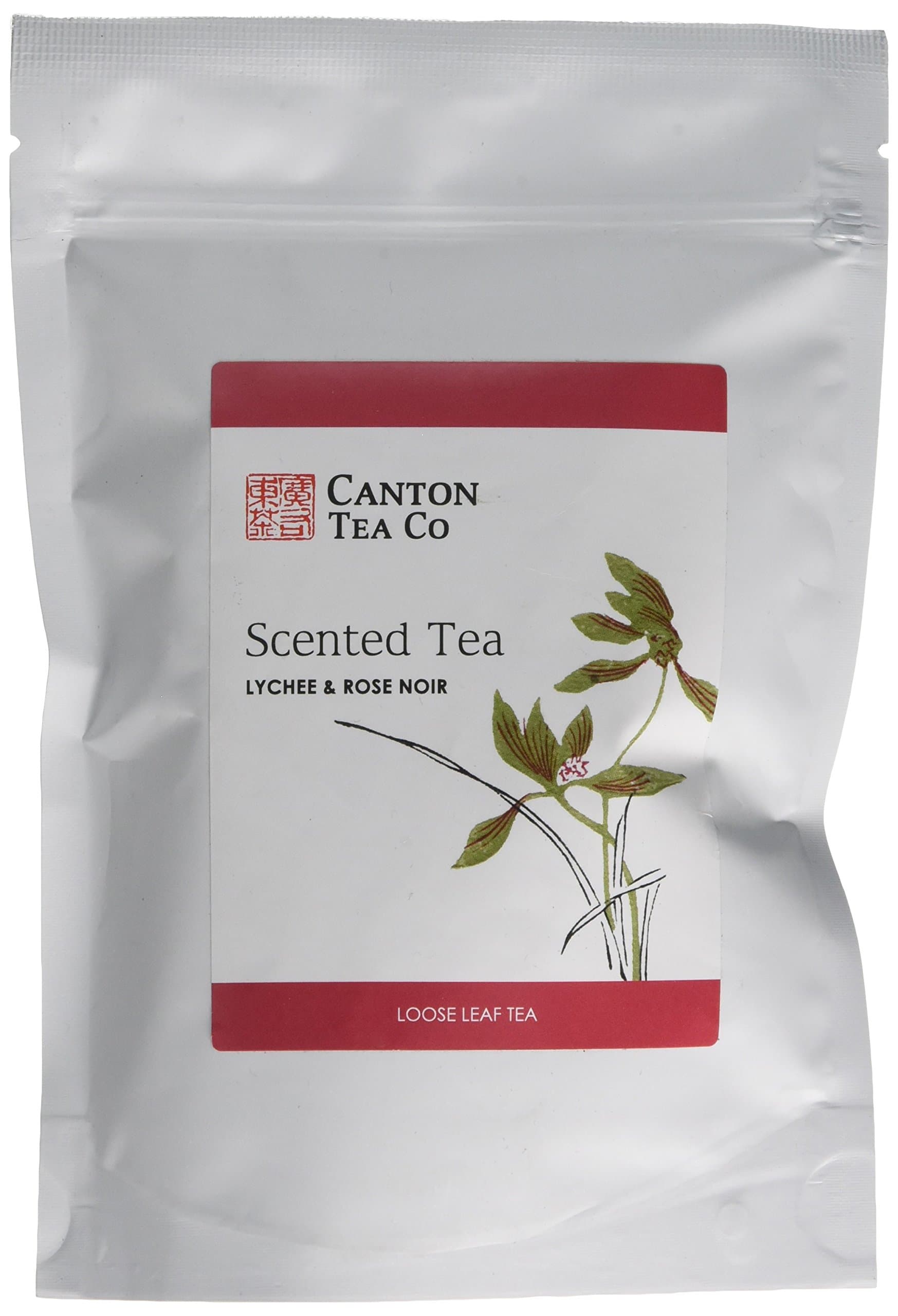 Canton Tea Lychee Rose Noir Fruit Tea Foil Bag 50 g
