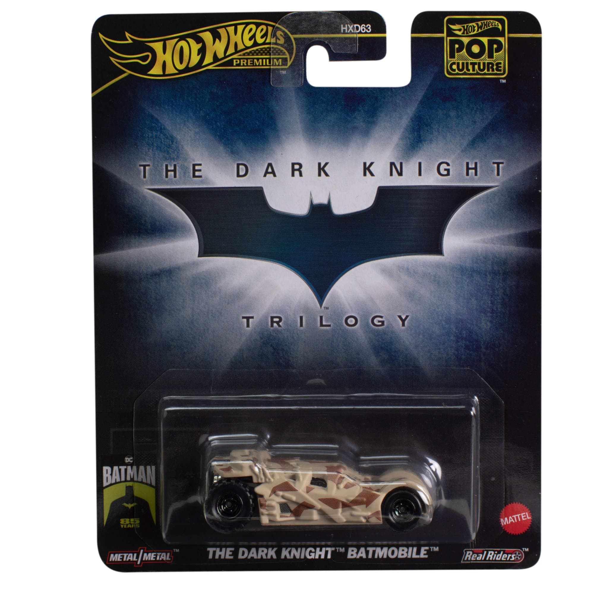 Batman Dark Knight Batmobile Die Cast Model Car – Scale 1:64 – Length 7 cm Pop Culture HXD97