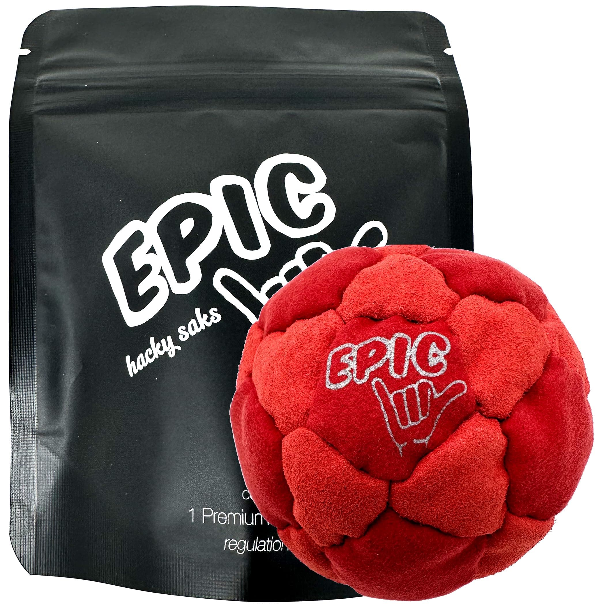 Epic Hacky Saks Classic Footbag Hacky Sack Balls for Adults and Kids