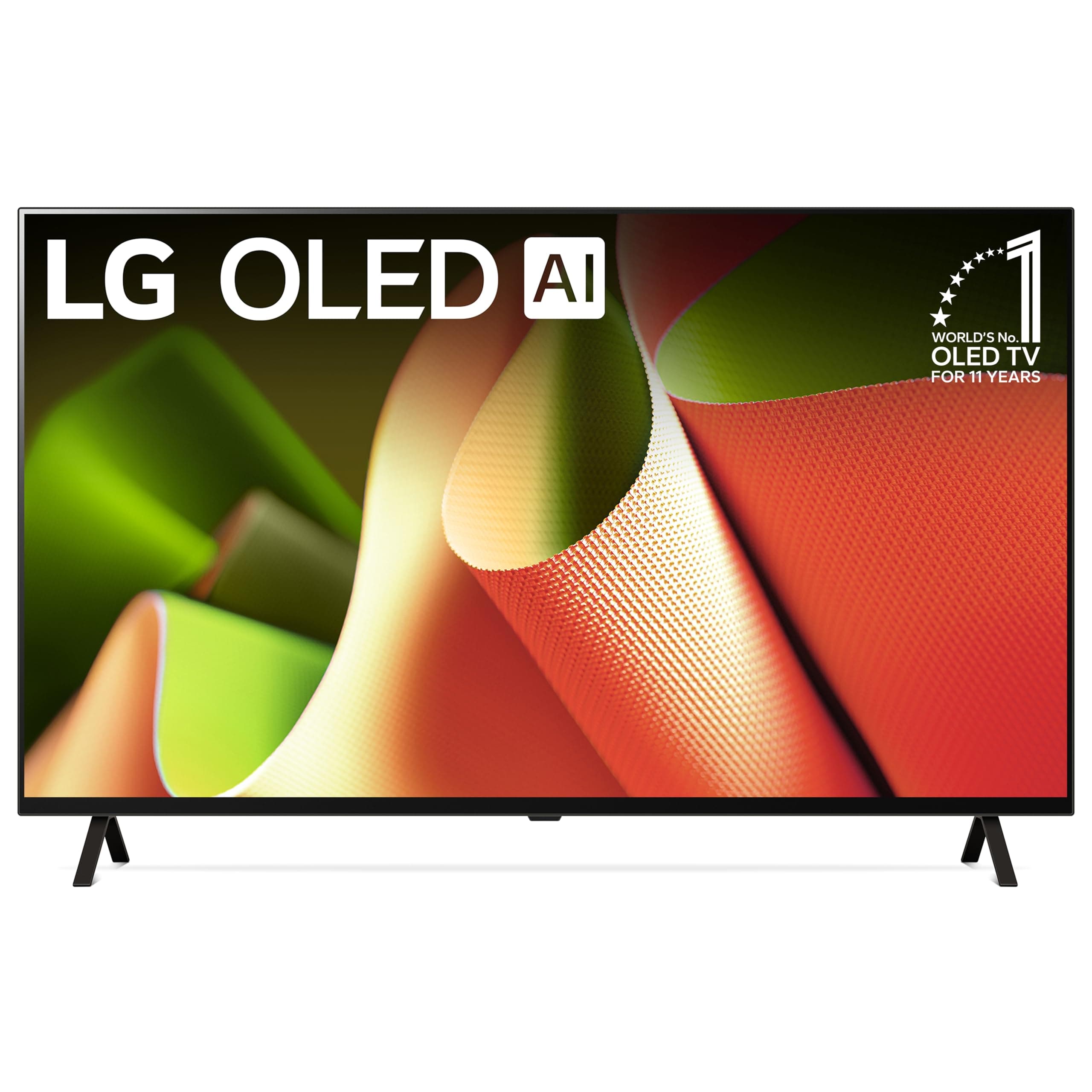 LG 55 Inch Class OLED B4 Series Smart TV 4K Processor with Magic Remote Control Flat Screen with Artificial Intelligence Built-in (OLED55B4PUA, 2024)