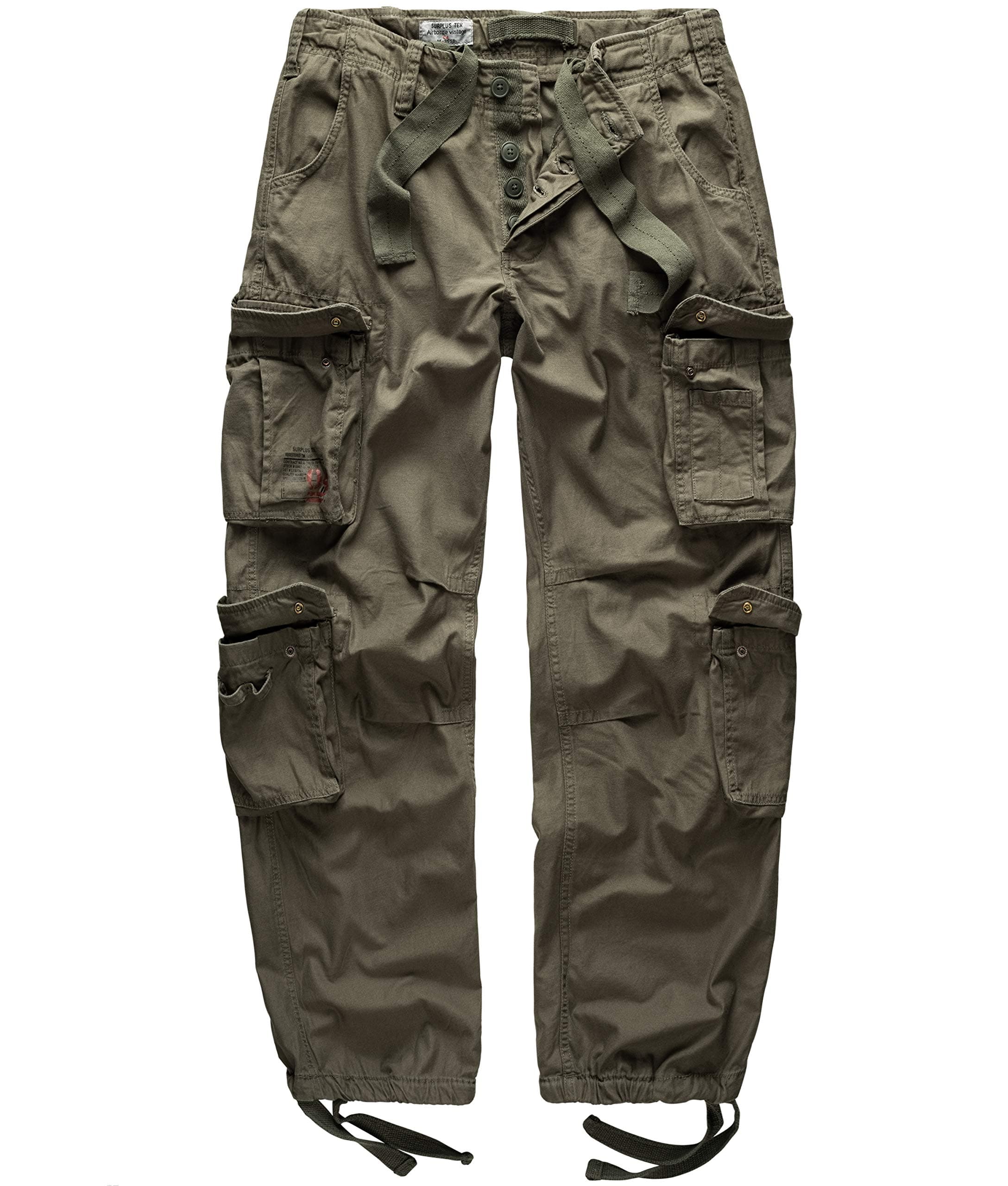 Surplus Cargo Trousers Mens Airborne Vintage