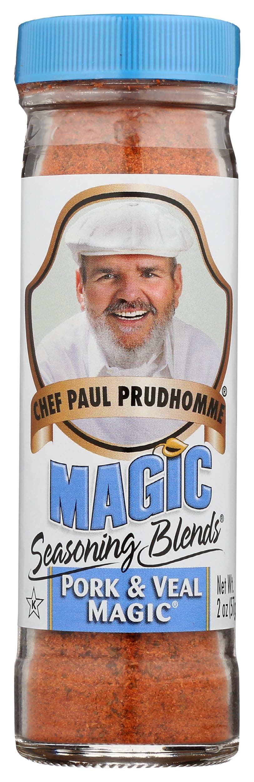 Chef Paul Magic Seasoning Blends Pork & Veal Magic | Bold & Smoky Seasoning | Perfect for BBQ, Grilling, and Roasting | All Purpose Seasoning Blend for Pork, Veal & Lamb | 2 oz (Pack Of 1)