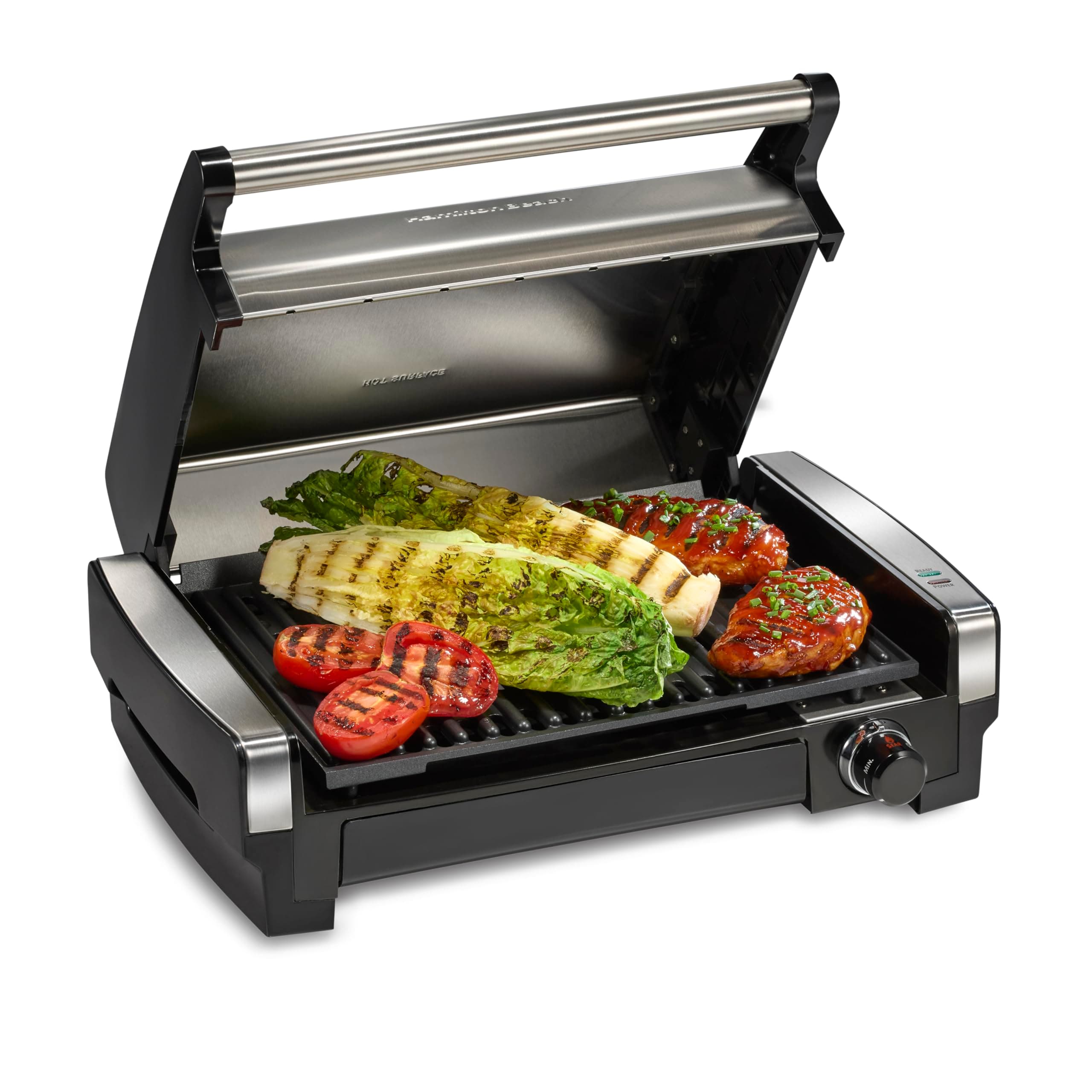 Hamilton Beach 118 sq. in. Electric Indoor Searing Grill