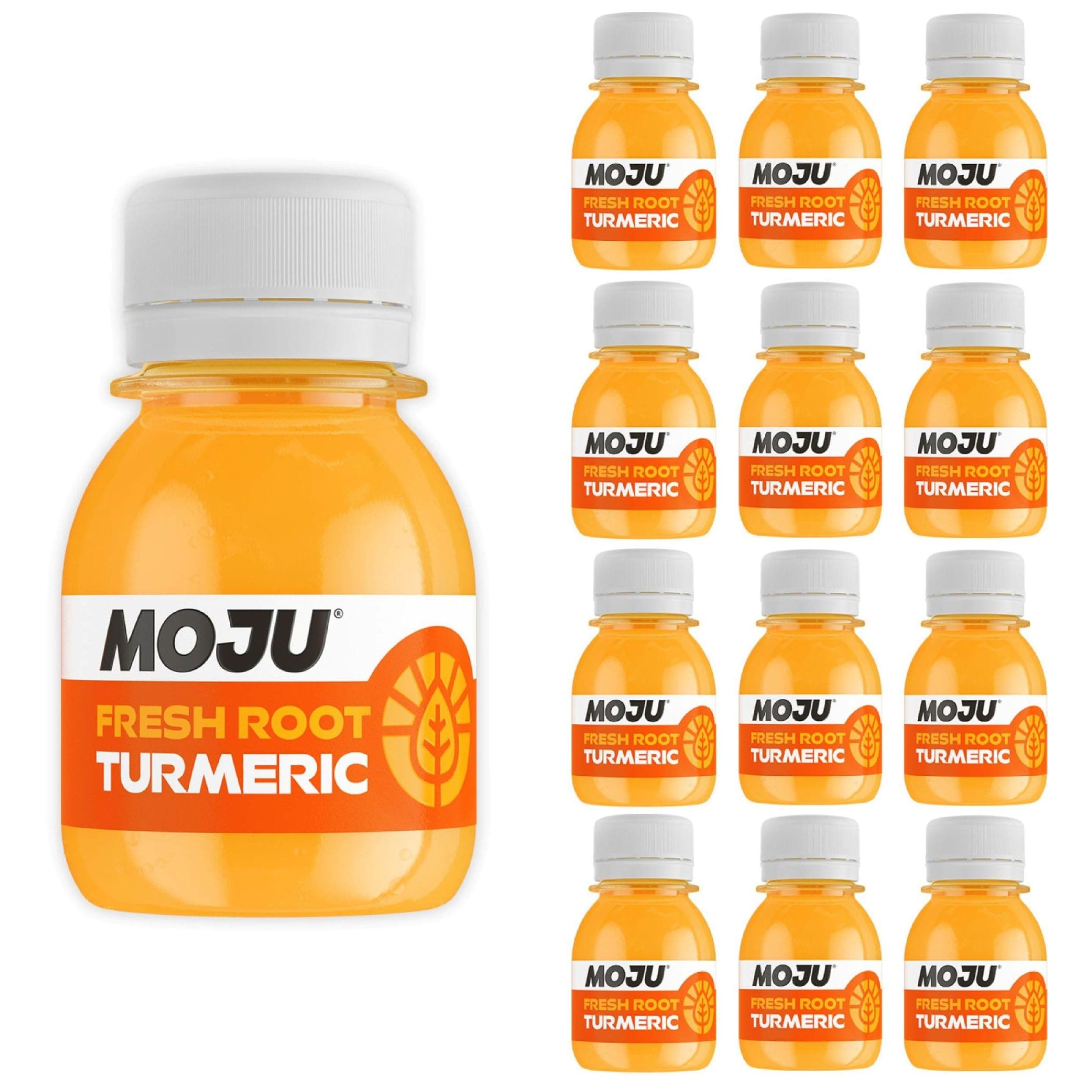 Turmeric Shots (12 x 60ml), Pure Super Root Boost, Natural Ingredients, No Added Sugars or Sweeteners, Vegan