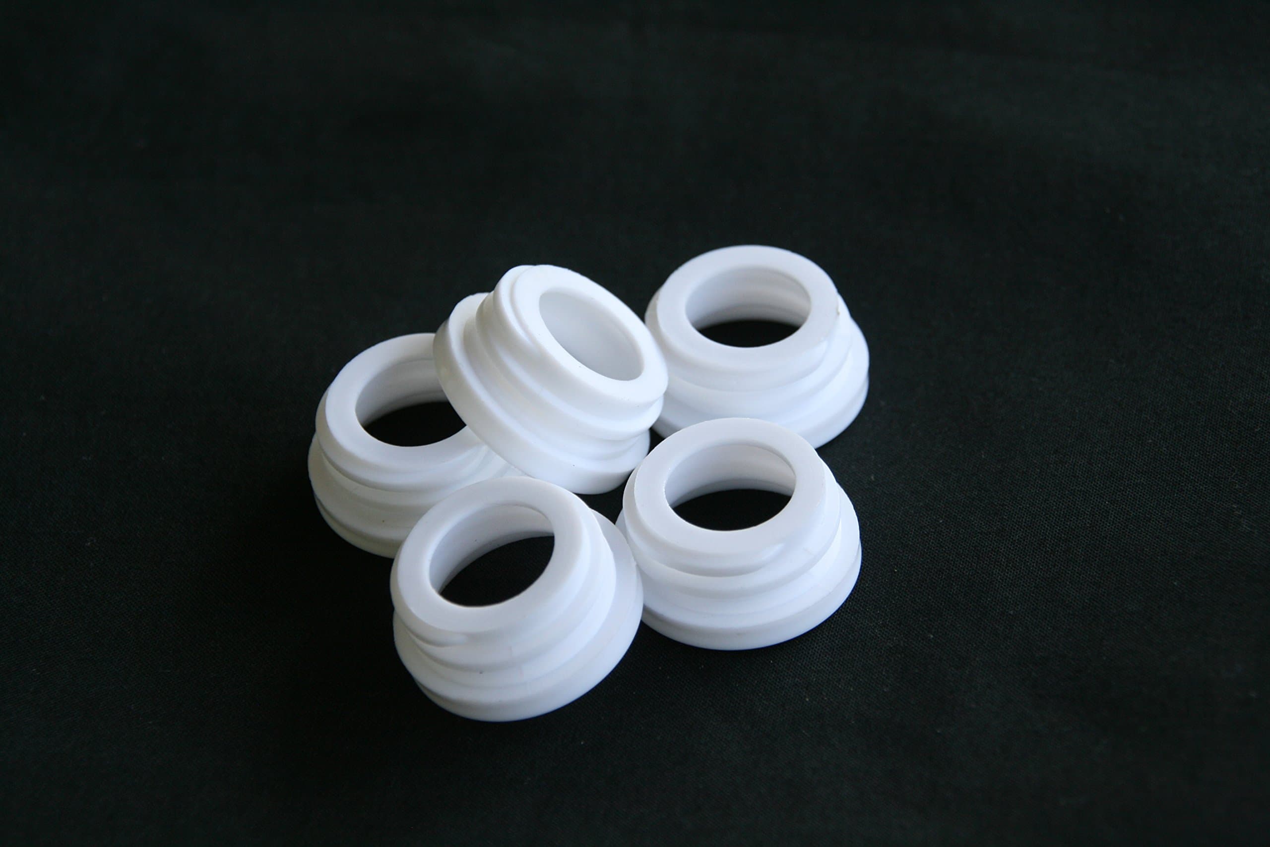 Threaded Collar Rings for Your Mason Jar Soap Dispensers or Other DIY Craft Projects - 12ct