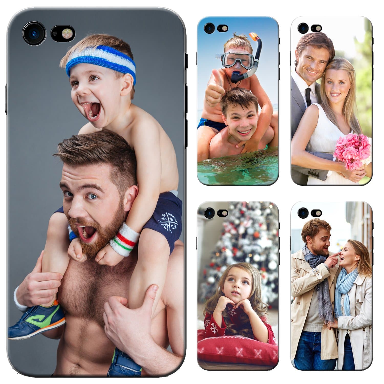 Just Personalise Apple iPhone 8 - Personalised Custom Your Image Your Picture Design Your Own Mobile Phone Case