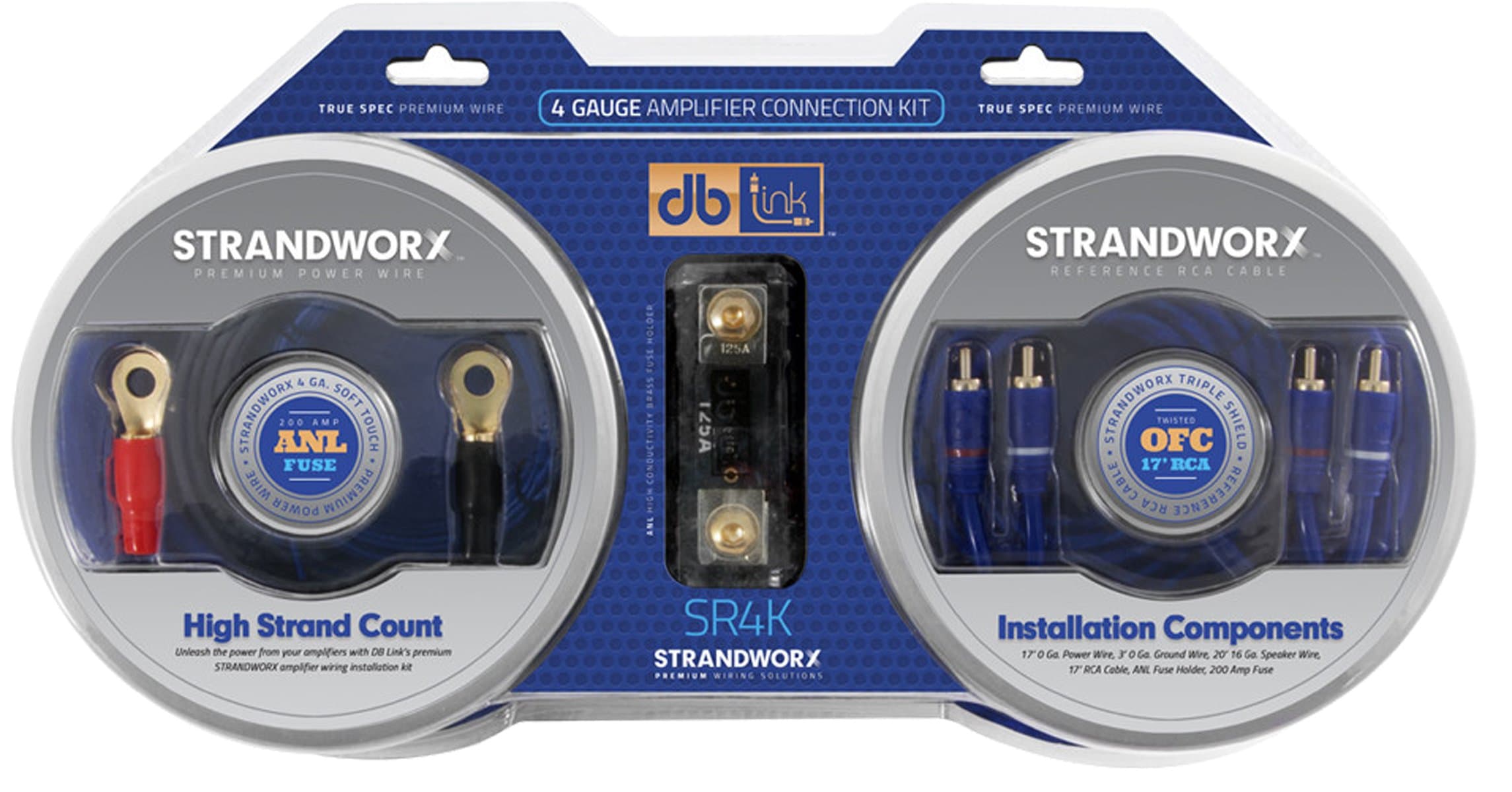 SR4K 4-Gauge ANL Amplifier Wiring Kit