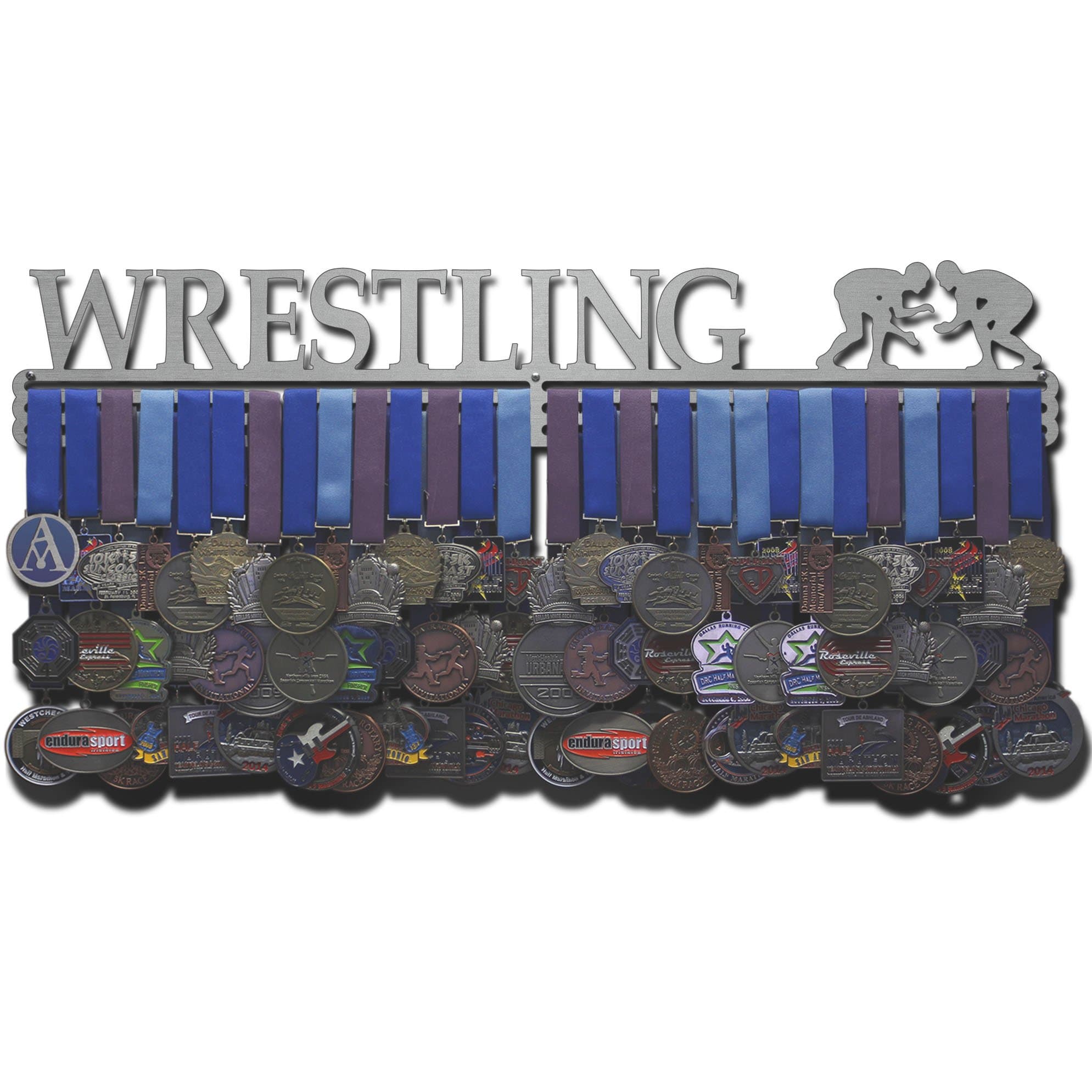 Wrestling - Multiple Size Options Available - Medal Award Holder Display Hanger Rack - Multiple Variations Offered!