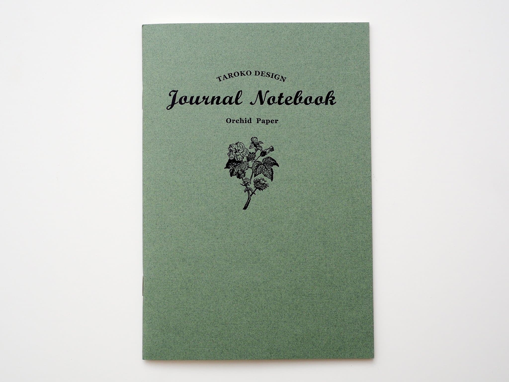 Taroko Design Orchid Paper A5 Notebook, 2-Pack, Blank, Cream