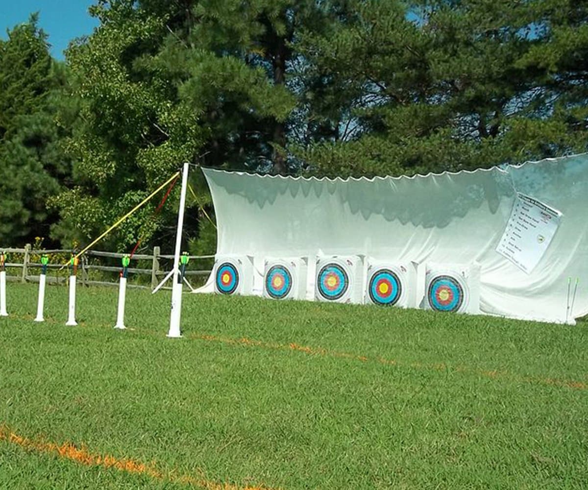 Brands BowZoo Premium Archery Backstop Safety Netting 10' x 20'