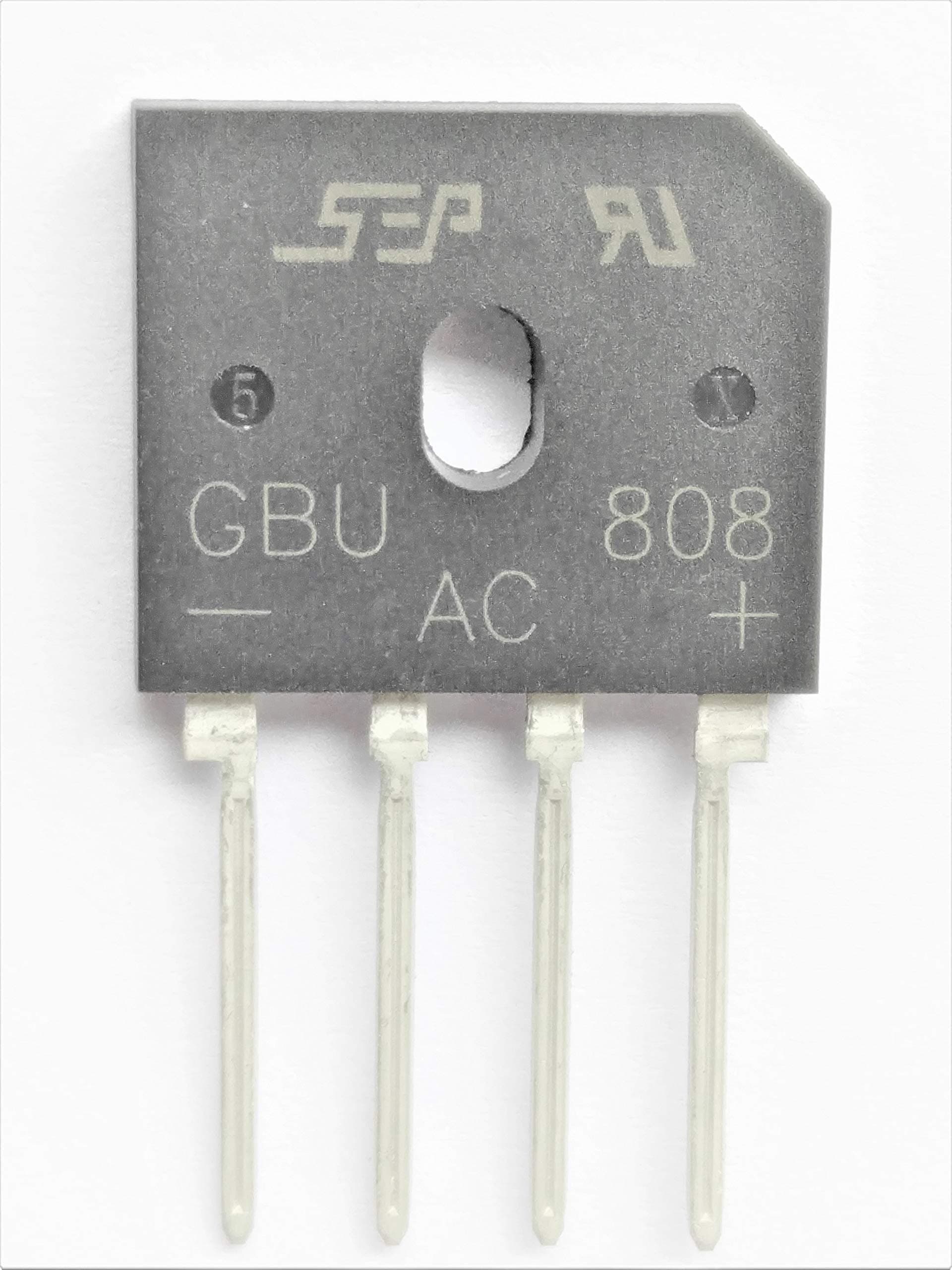 Vasp Electronics GBU808 Bridge Rectifier 8a 800v - Pack of 5