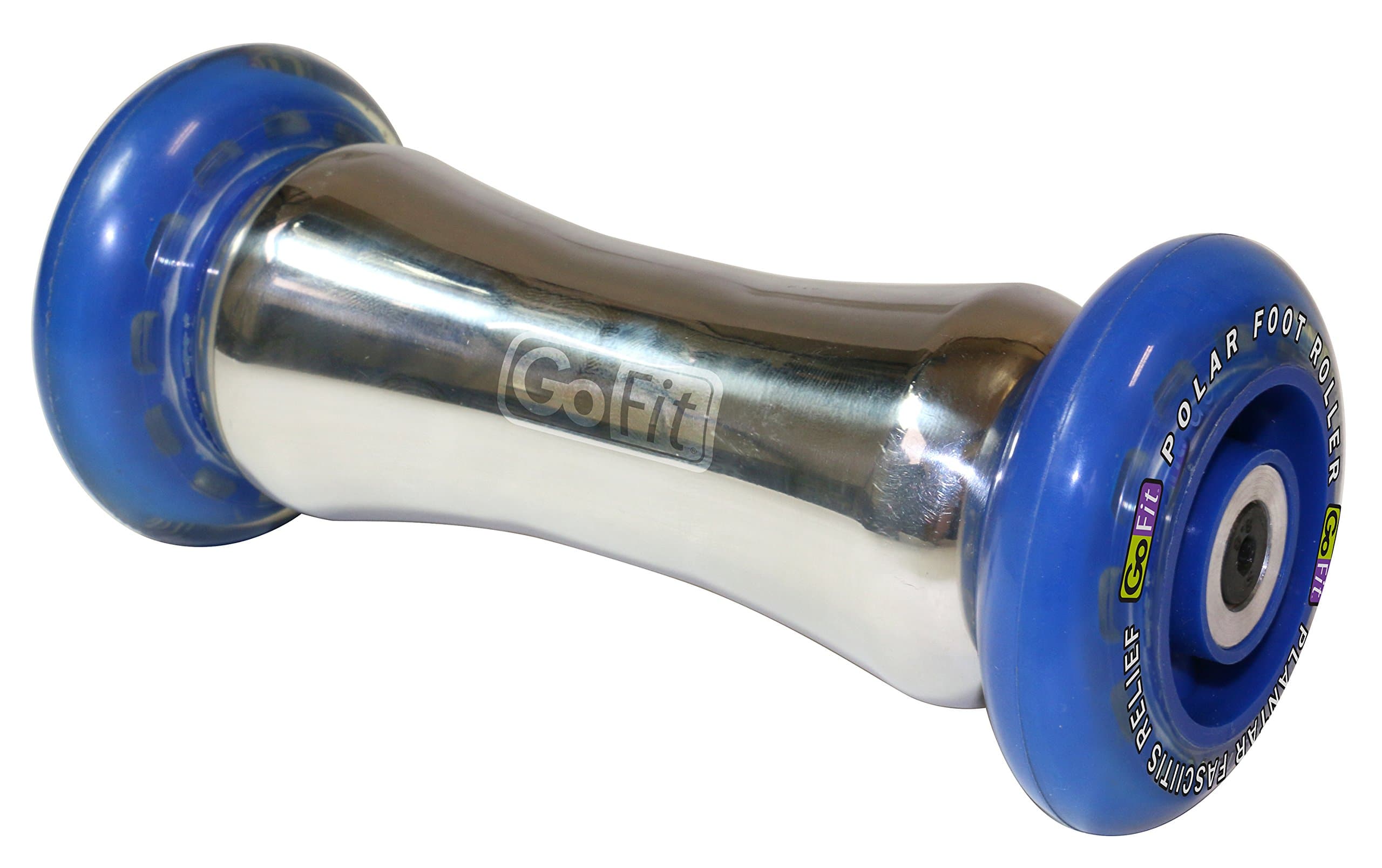 GoFit Polar Foot Roller - Cold Massage Relief, 10 x 3 x 3