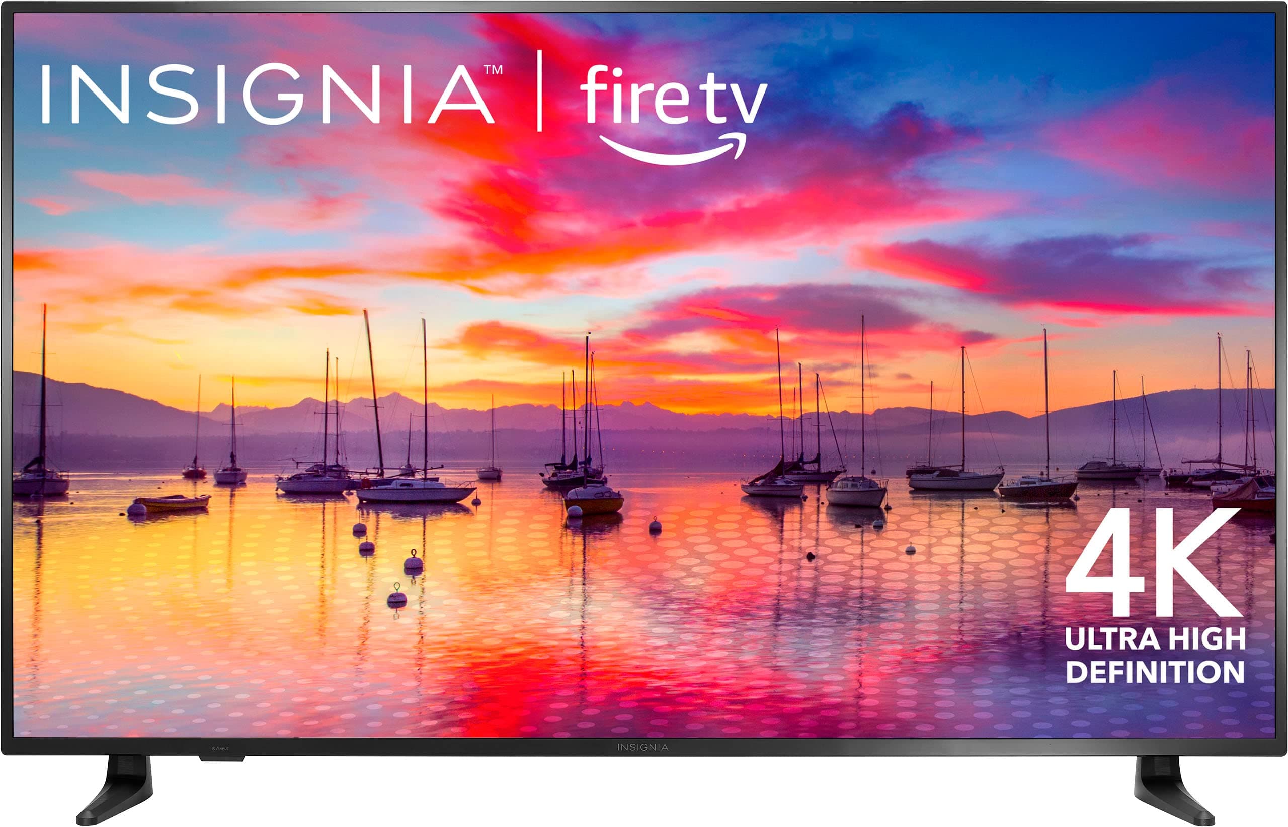 INSIGNIA 58" Class F30 Series LED 4K UHD Smart Fire TV, Voice Remote with Alexa, Stream Live TV Without Cable