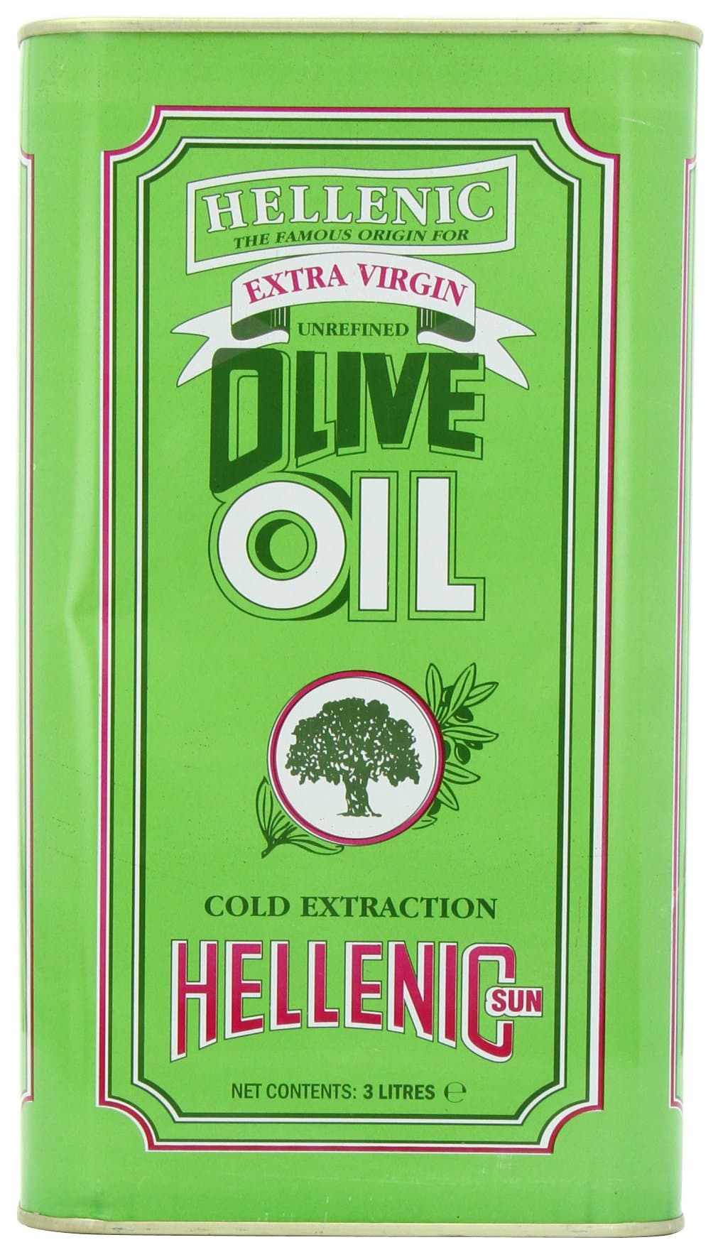 Hellenic Extra Virgin Olive Oil 3 litre