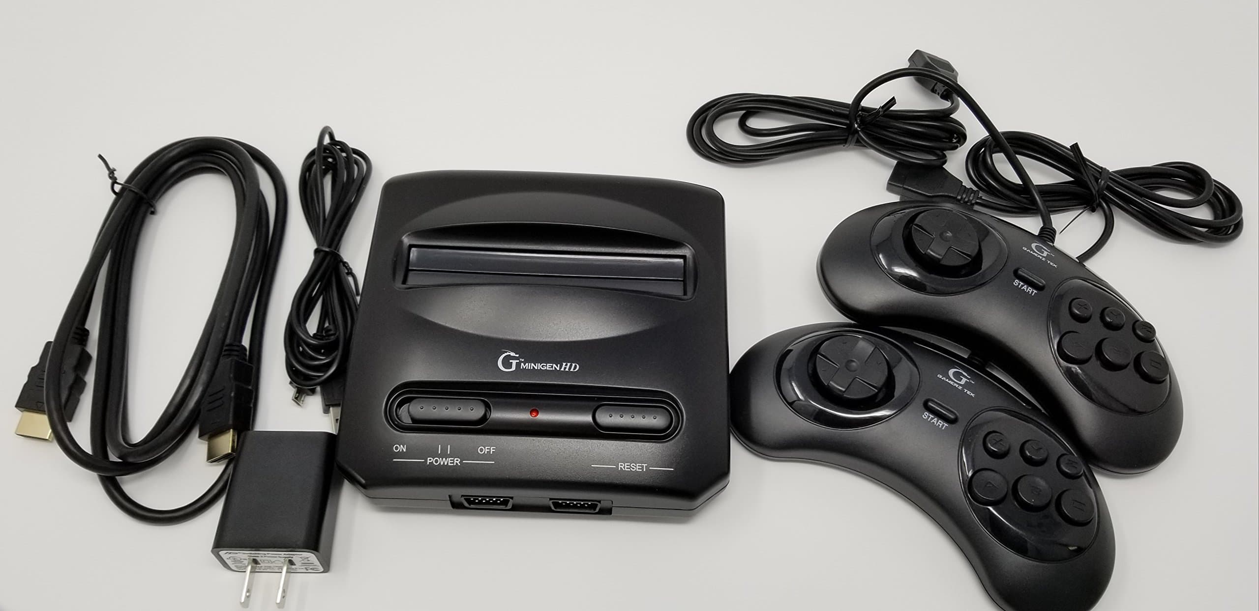 Minigen HD Video Entertainment System - Compatible with Sega Genesis & Mega Drive Games