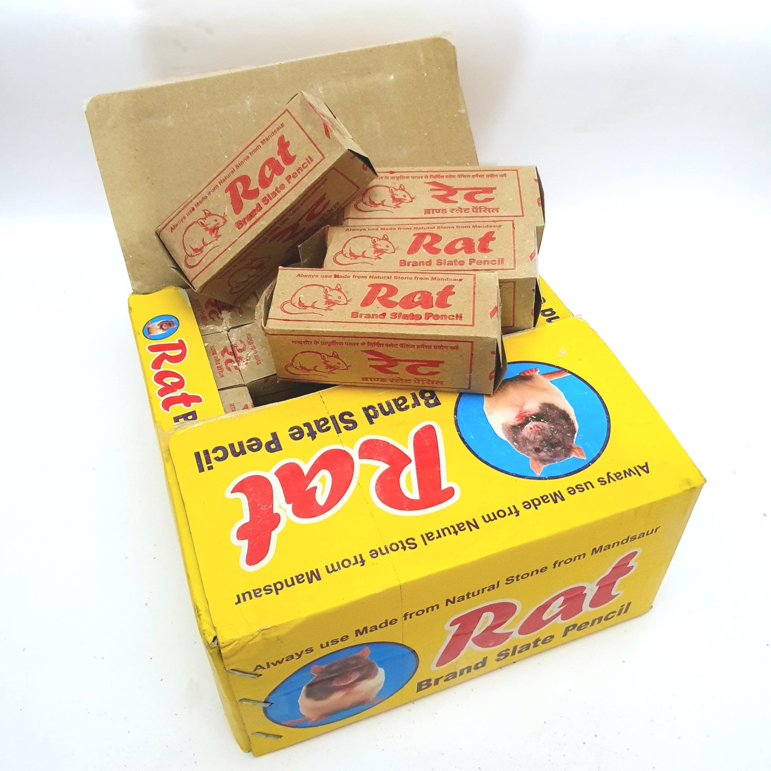 Slate pencil 25 packet box Rat slate pencil