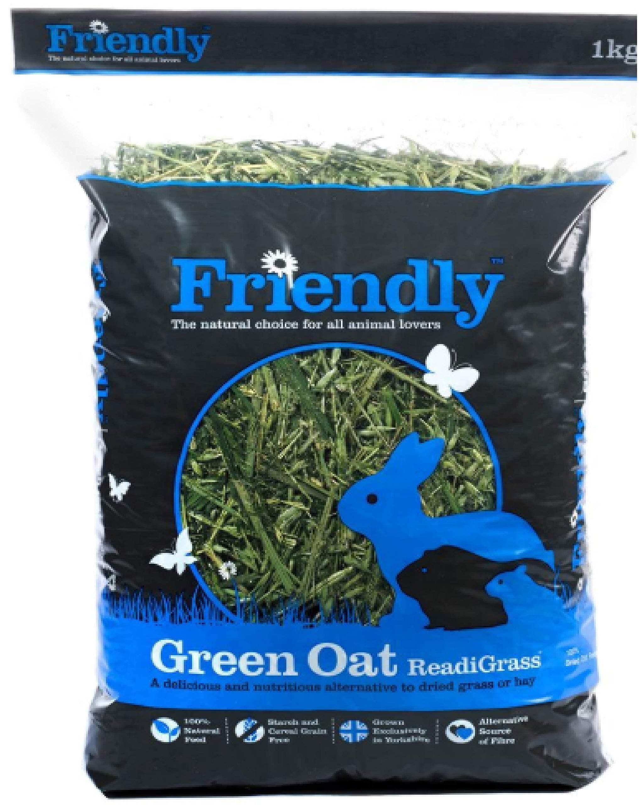 Friendly - READIGRASS - GREEN OAT - FORAGE - 1KG x8