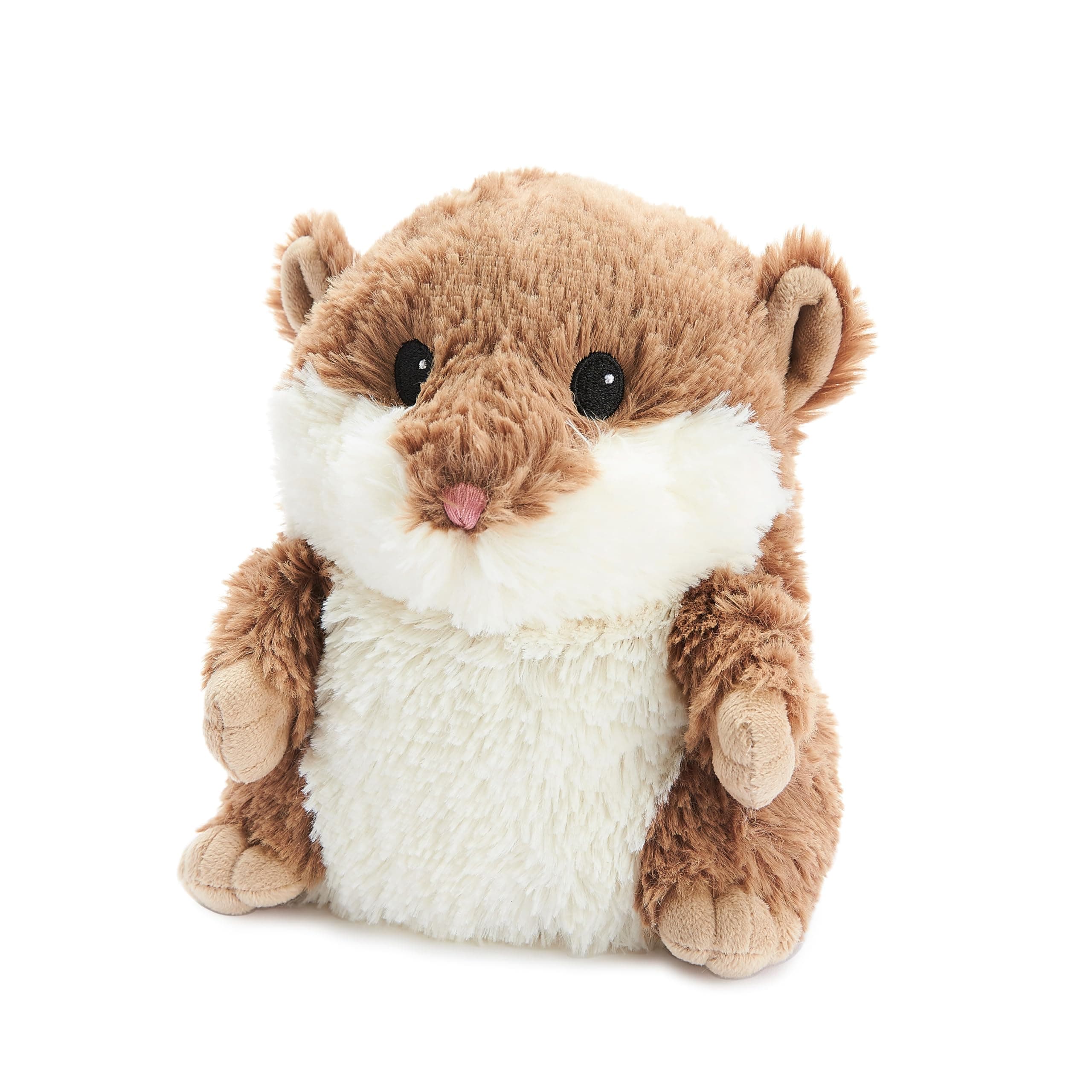 – Warmies Plush Brown Hamster Microwavable, Weighted Plush Teddy Lightly Scented with French Lavender, Microwavable Heat Pad Suitable for All Ages