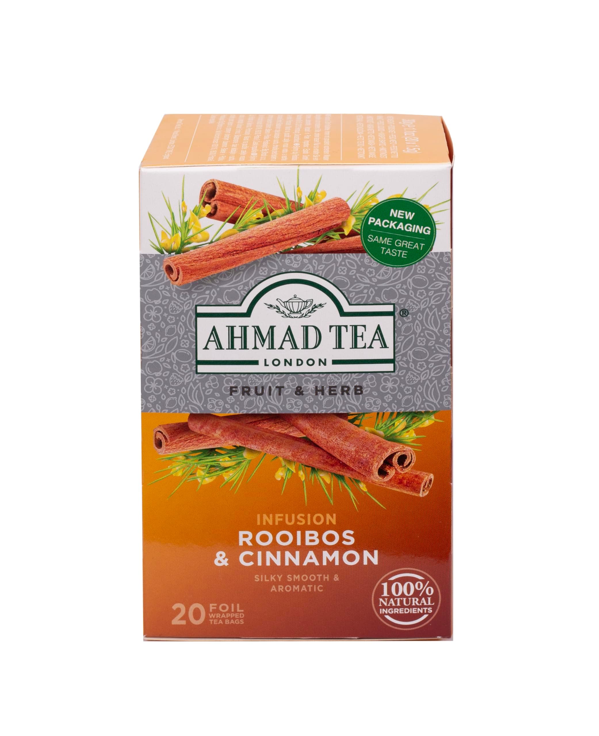 Tea Infusion, Rooibos & Cinnamon, 30G, 20 Count