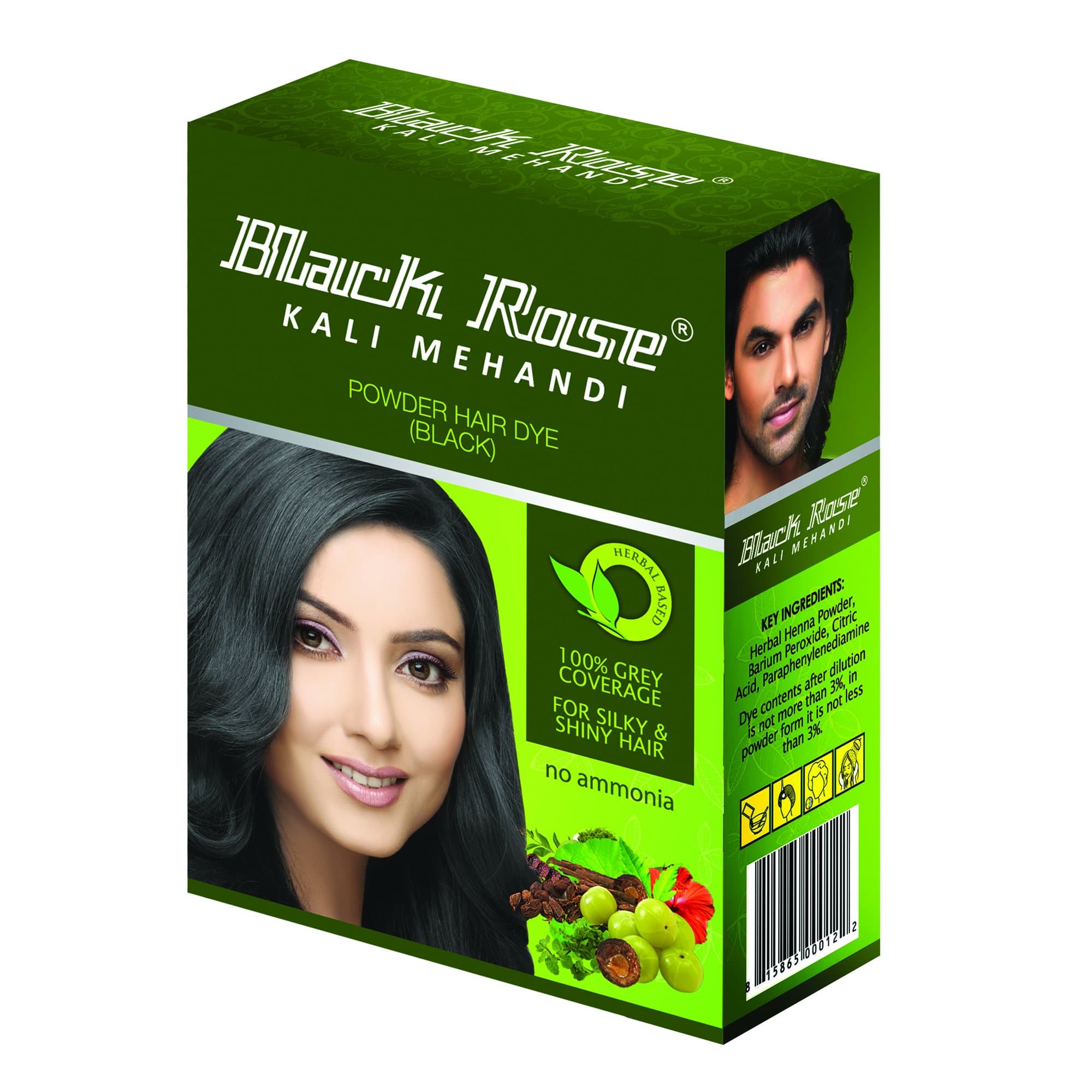 Black Rose Kali Mehandi (Pack of 5)