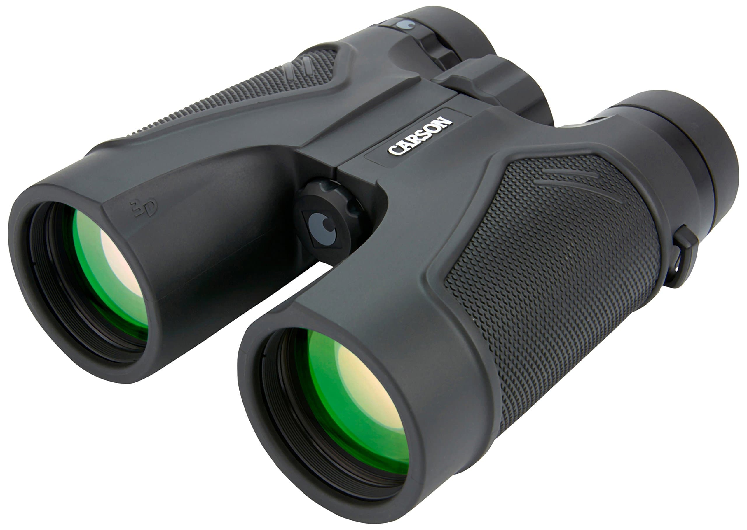 Carson 3D Series High Definition Binoculars with ED Glass, 10x42mm, Black