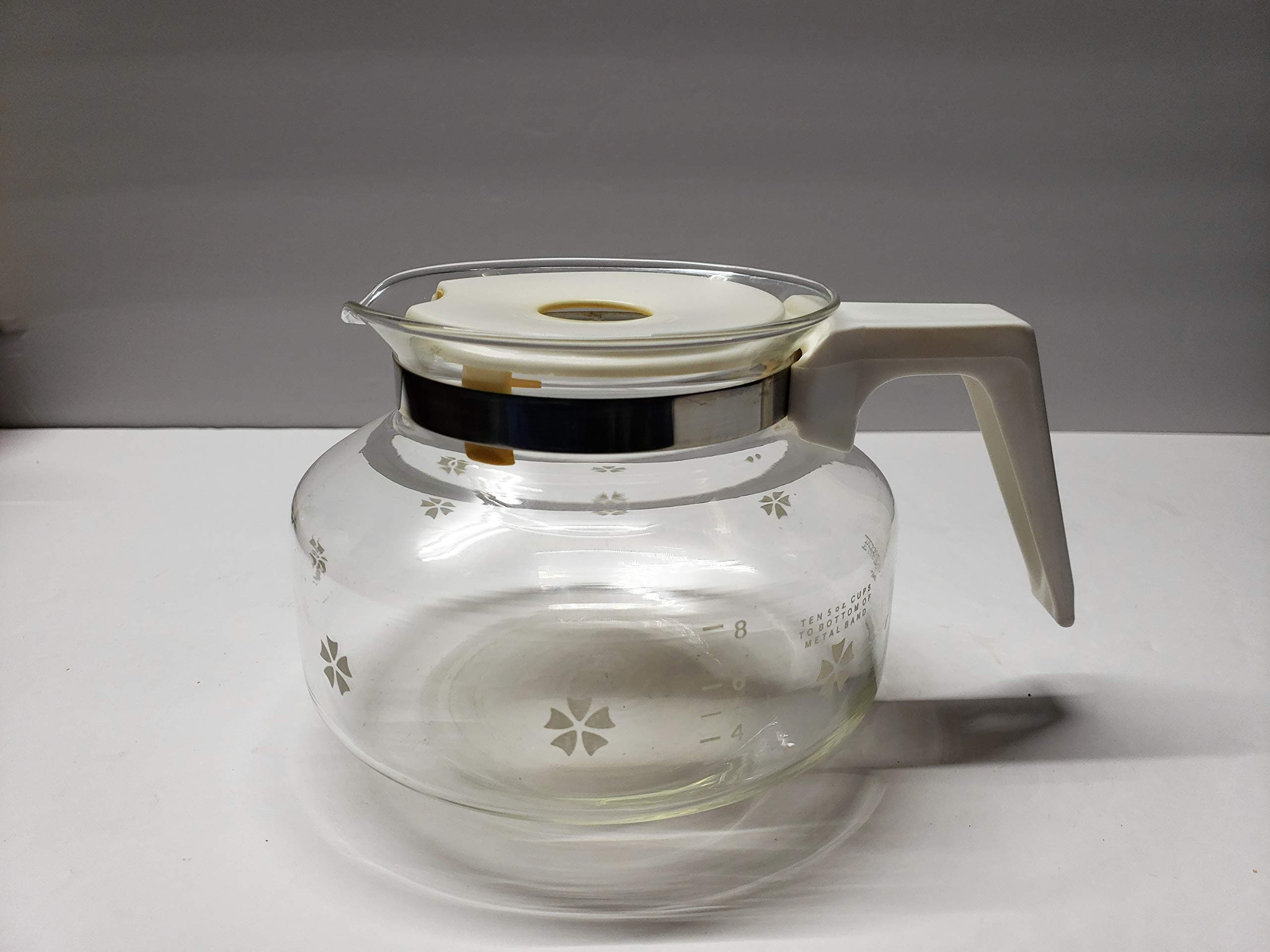 Mr. Coffee 10 Cup Glass Decanter Carafe Model D-7 -- Fits Black & Decker Spacemaker SDC2A, SDC2D, SDC3A, Bunn Pour-Omatic GR, General Electric GE Spacemaker SDC2, SDC3, Norelco C164, C564, CT162, CT663, Dial-A-Brew HB5183, 5184, 5185, 5186, 5186-C, 5187, 5188, 5200, Proctor Silex A415, A416, Robeson Under the Cabinet 1612-57, 1612-76