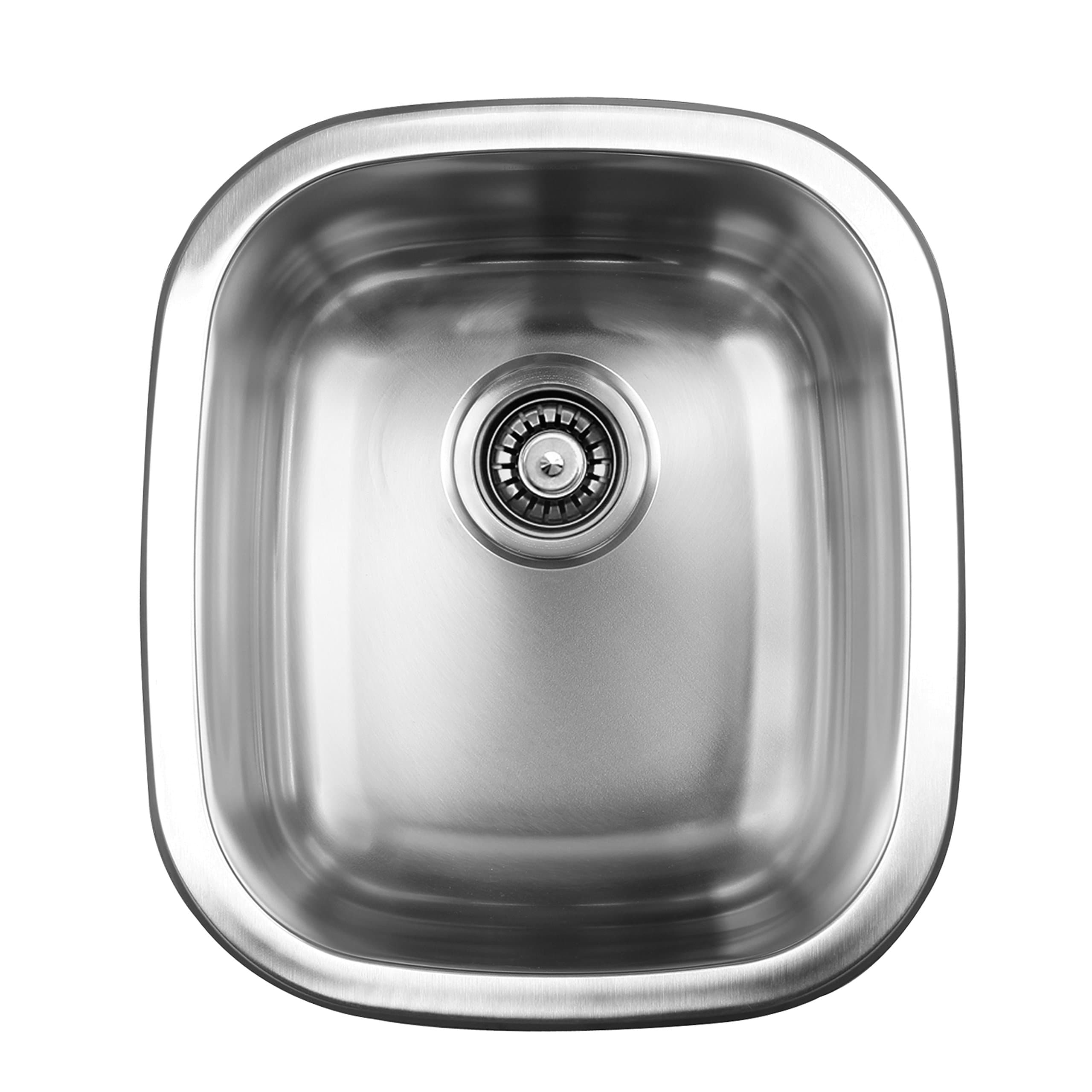 UN345 Modern Dual Mount Single Bowl Stainless Steel Kitchen Sink