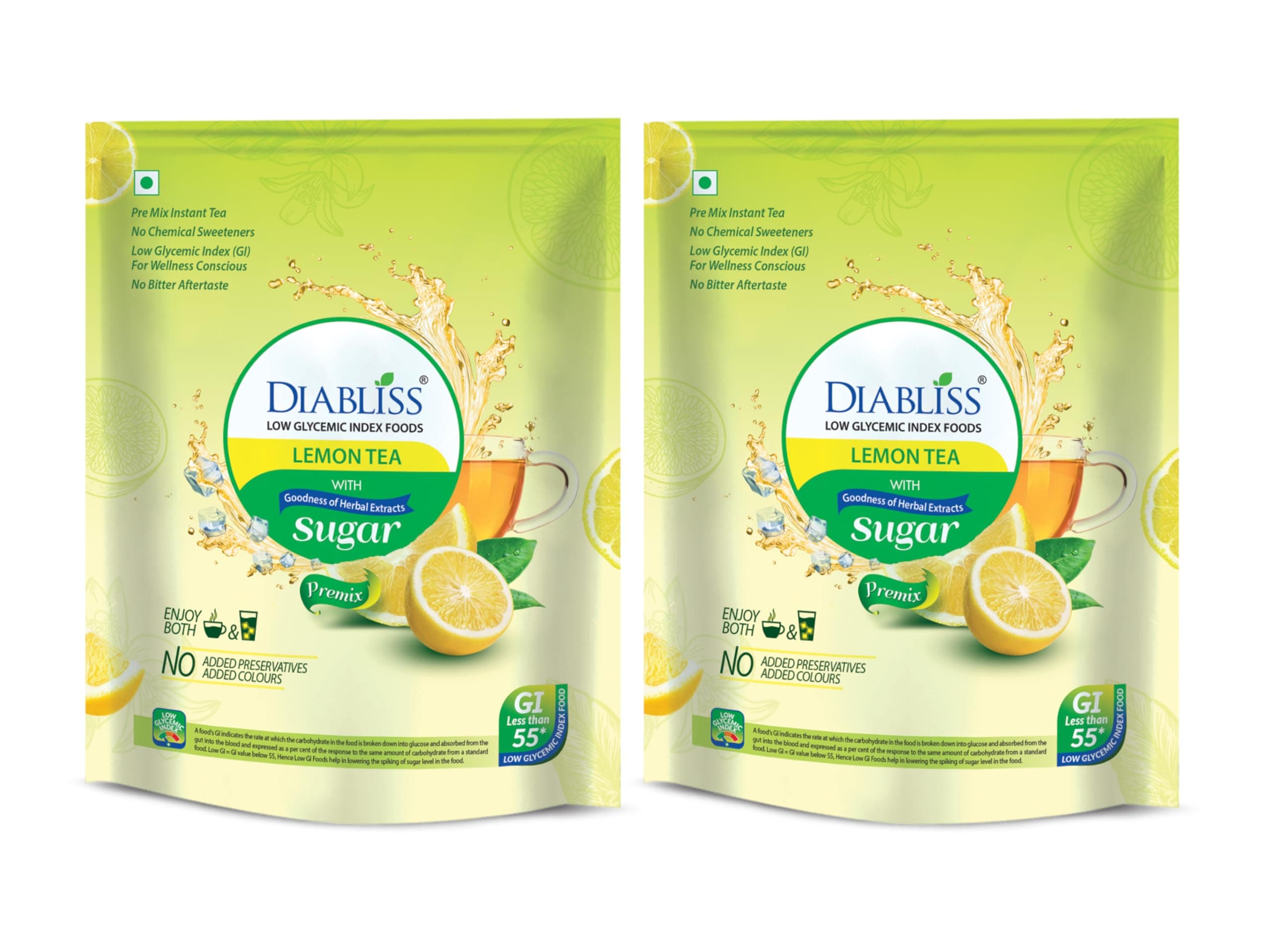 Herbal Diabetic Friendly Lemon Tea 500g - Low Glycemic Food