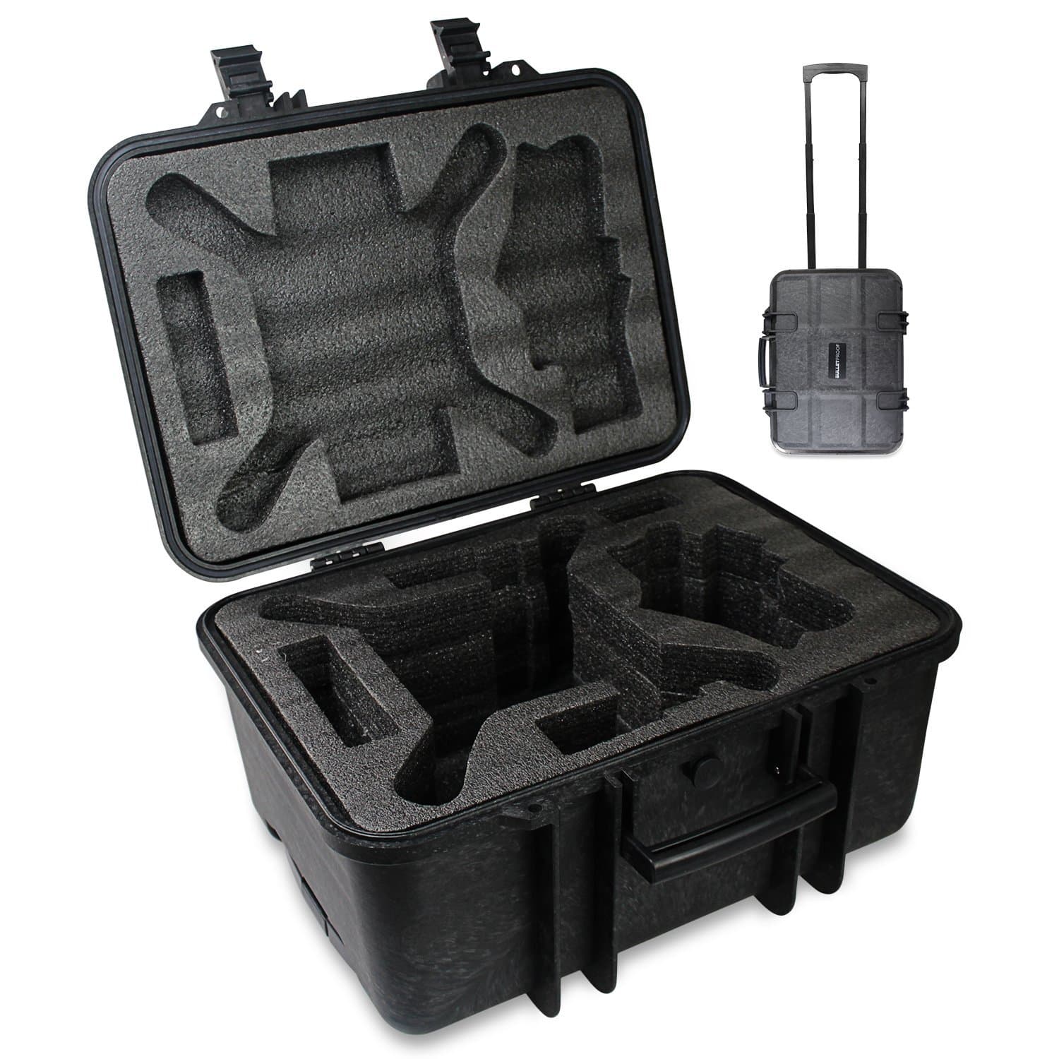 Bulletproof Cases All Weather Waterproof Drone Case for DJI Phantom 3 & Accessories