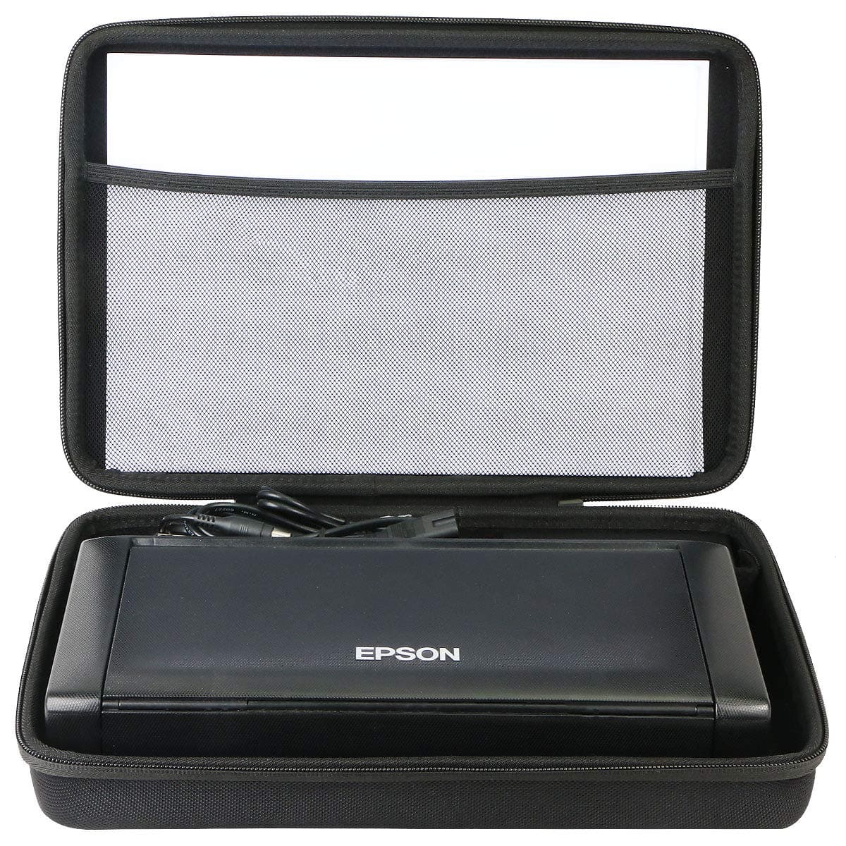 co2CREA Hard Travel Case Replacement for Workforce WF-110 Wireless Mobile Printer