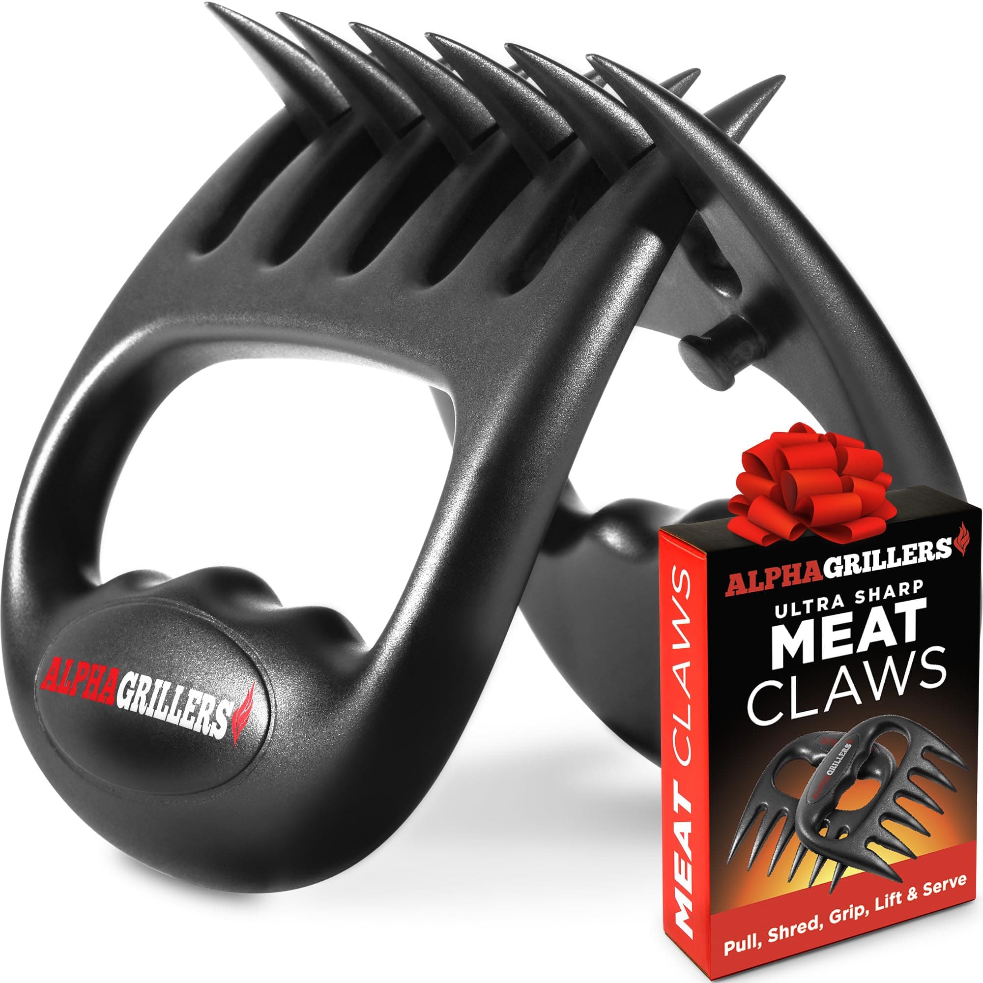Meat Claws for Shredding & Meat Shredder Tool - Meat Shredder Claws & Bear Claws for Shredding Meat, Smoker Accessories for BBQ Gifts for Men & Stocking Stuffers for Men