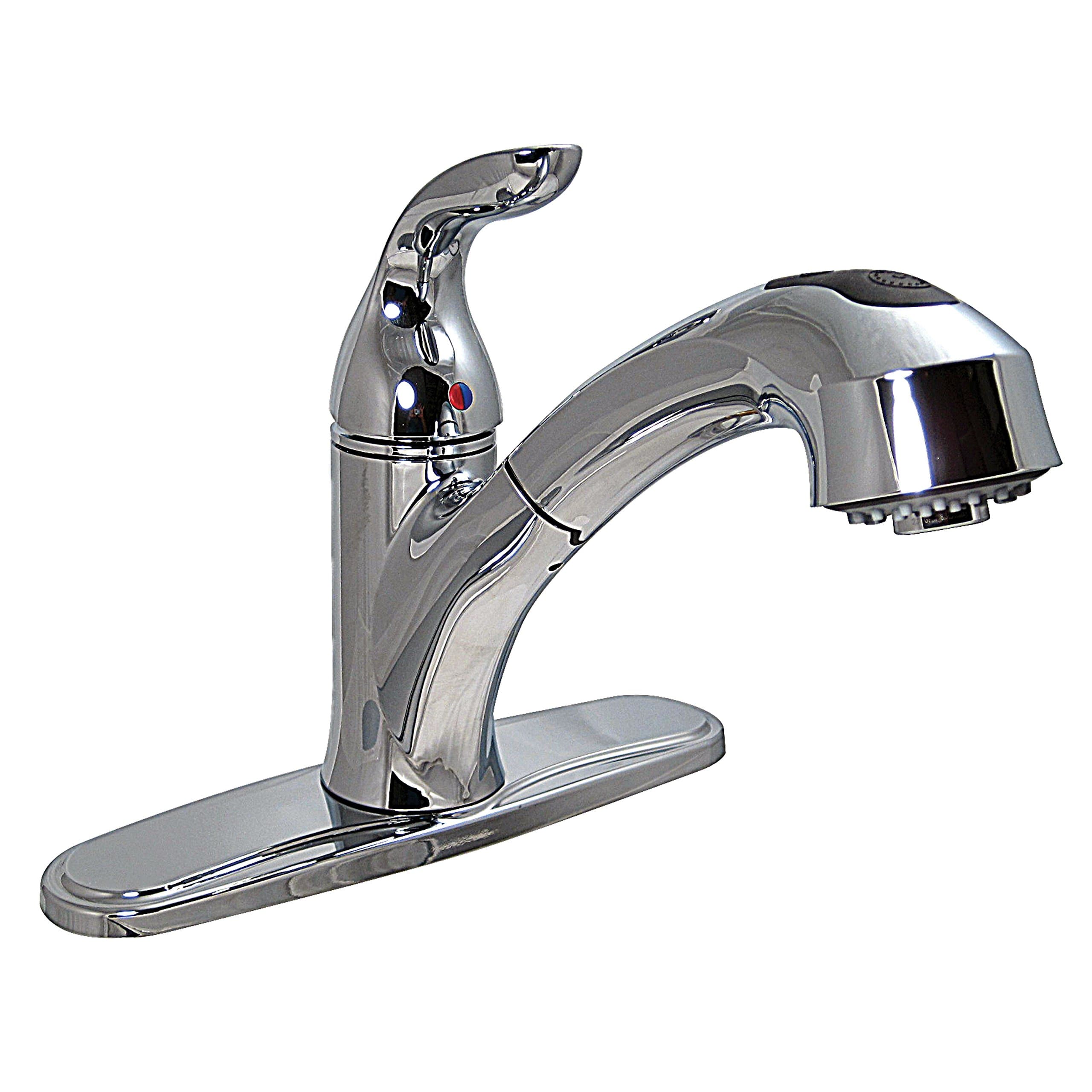 ValterraPhoenix Faucets PF231341 Single-Handle Pull Out Hybrid Kitchen Faucet - Chrome