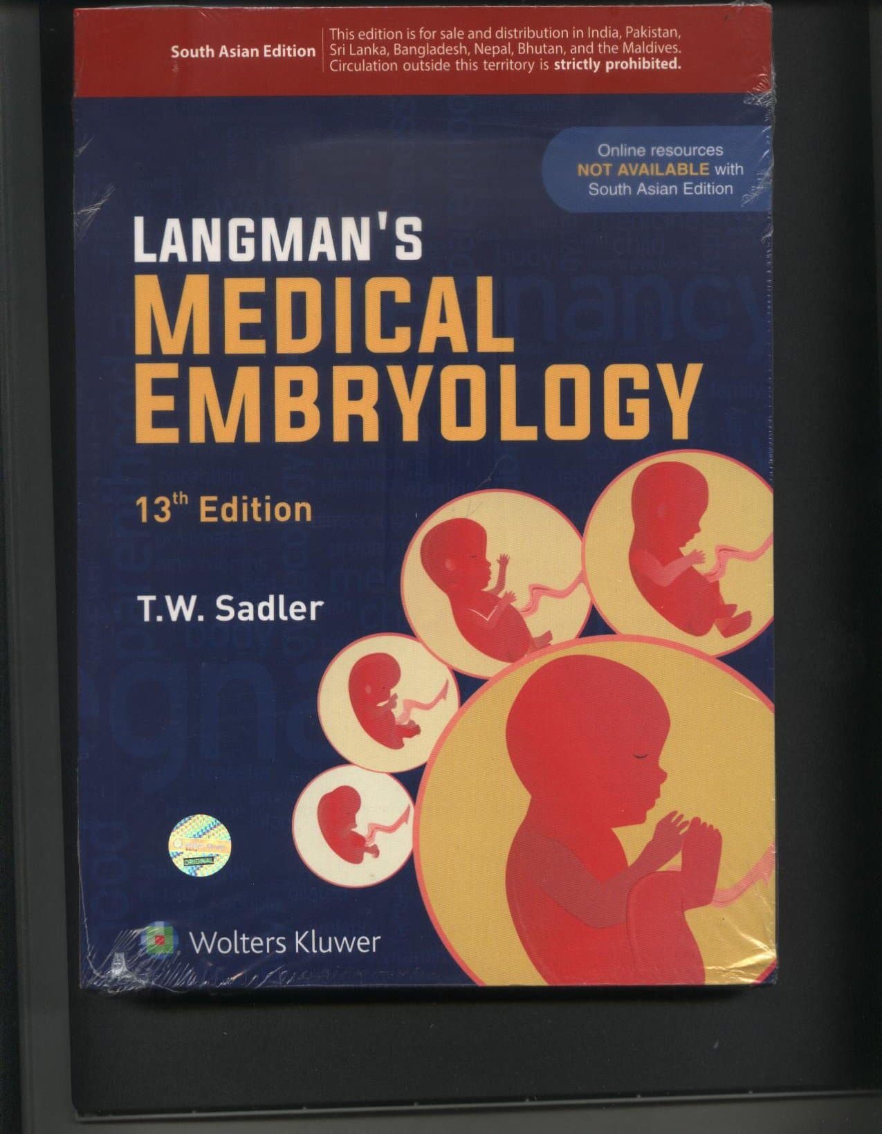 Langman’s Medical Embryology, 13ed