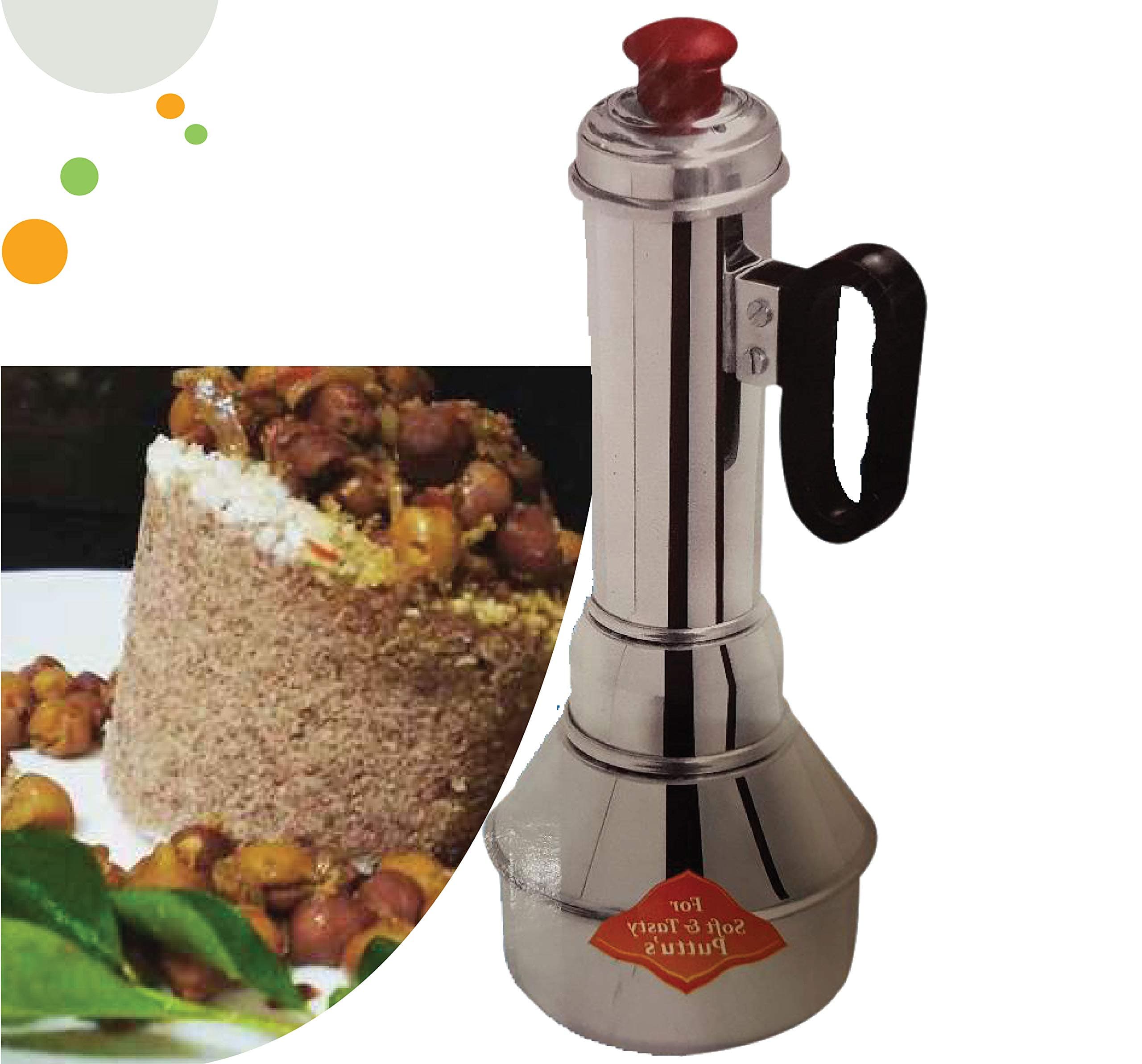 VISALAM 6TH Planet PUTTU KODAM Big (Polished Aluminium)