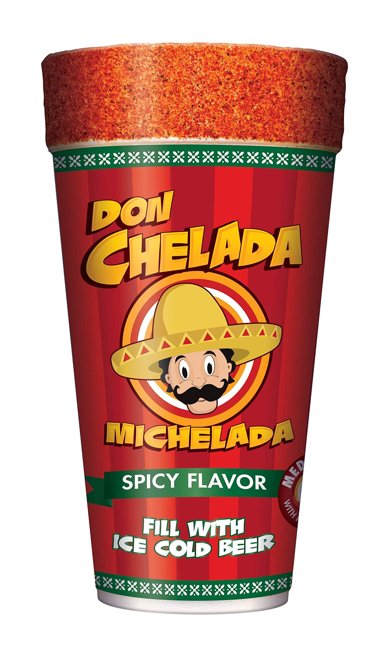 Don Chelada Michelada Mix, Spicy, Shelf Pack (6 Count)