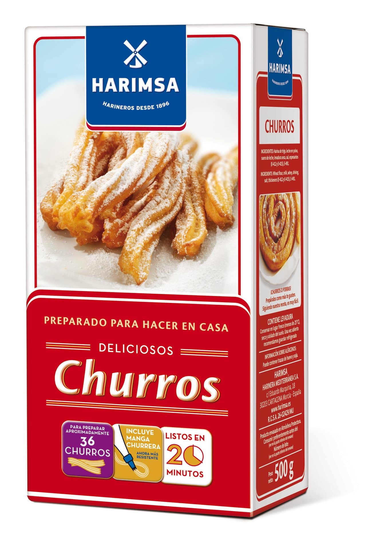 Harimsa-Spanish doughnut mix for making Churros 500g