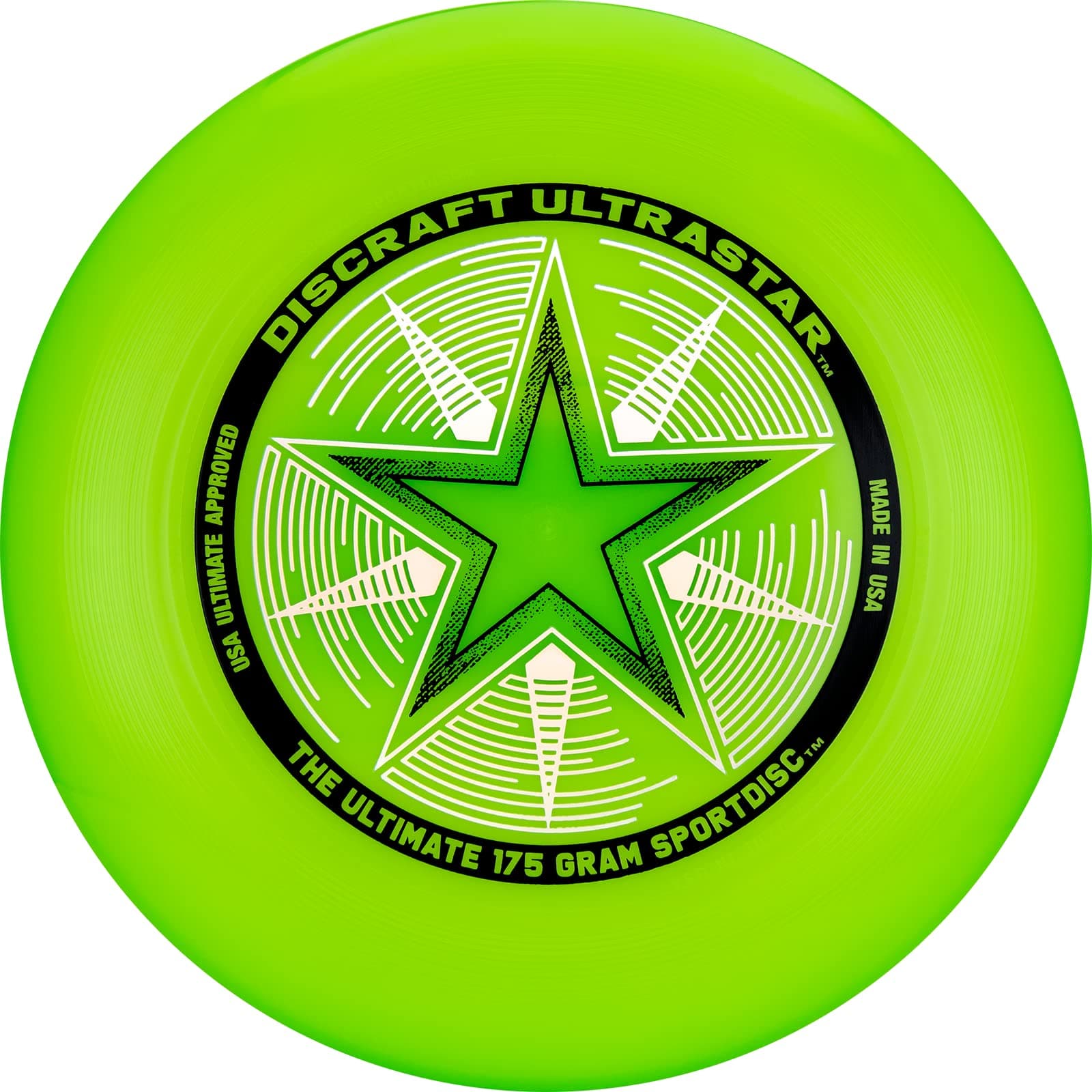 Discraft 175 Gram Green Ultrastar Sport Disc