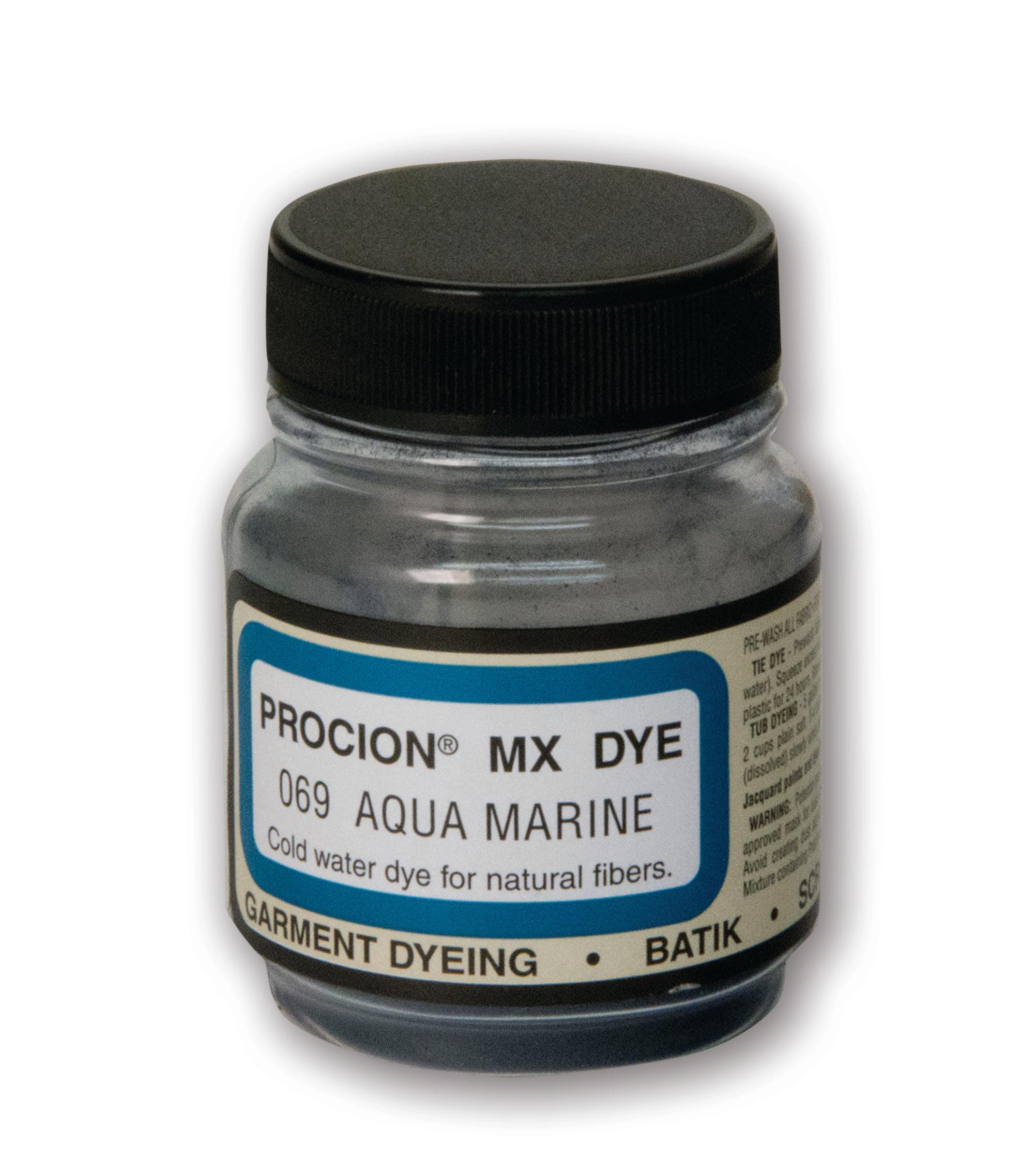 DecoArt PMX-1069 Jacquard Procion Mx Dye, 2/3-Ounce, Aqua Marine