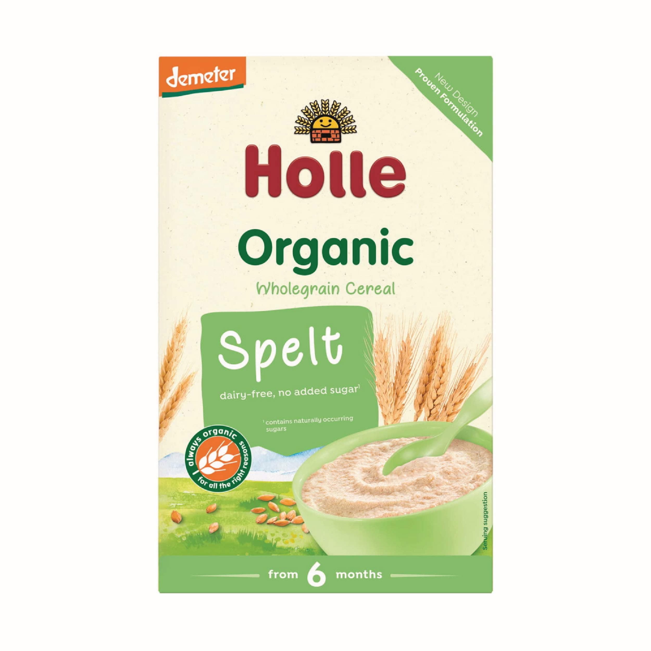 Organic Wholegrain Spelt Cereal