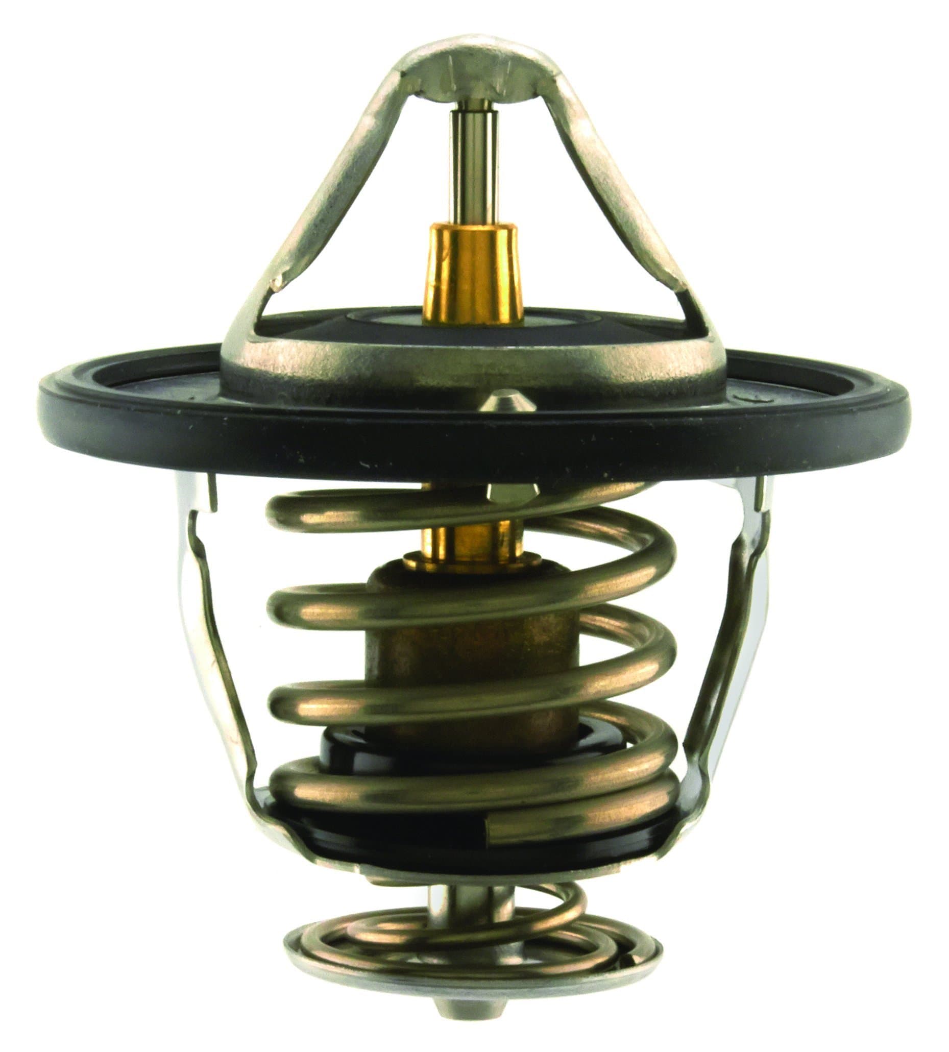 GENUINE THM-012 Engine Coolant Thermostat with Gasket - Compatible with Select Mitsubishi Diamante, Eclipse, Endeavor, Galant, Montero, Montero Sport