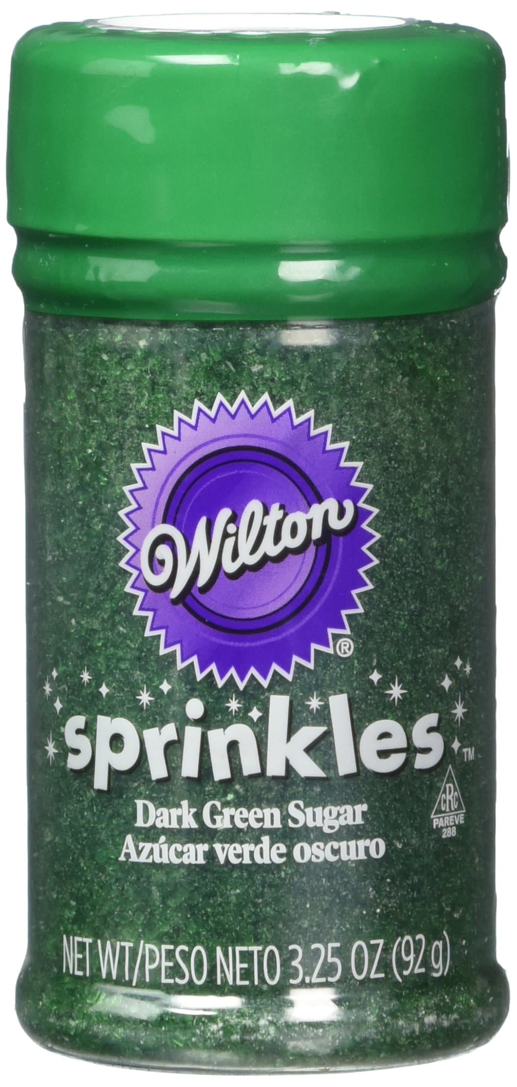 Wilton Sugar Sprinkles 3.25oz-Dark Green