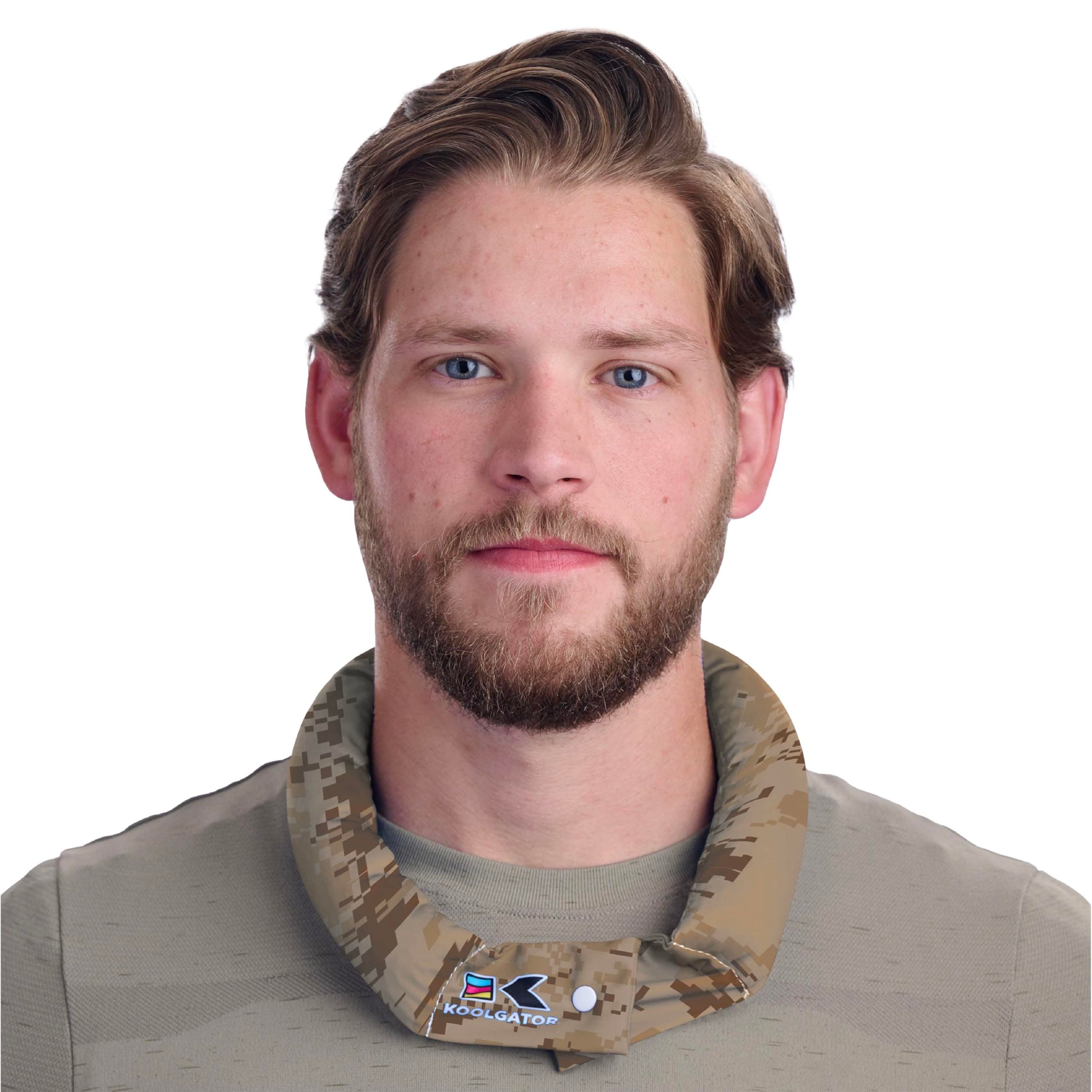 KOOLGATOR Cooling Neck Wrap - Marpat Like Camo Design